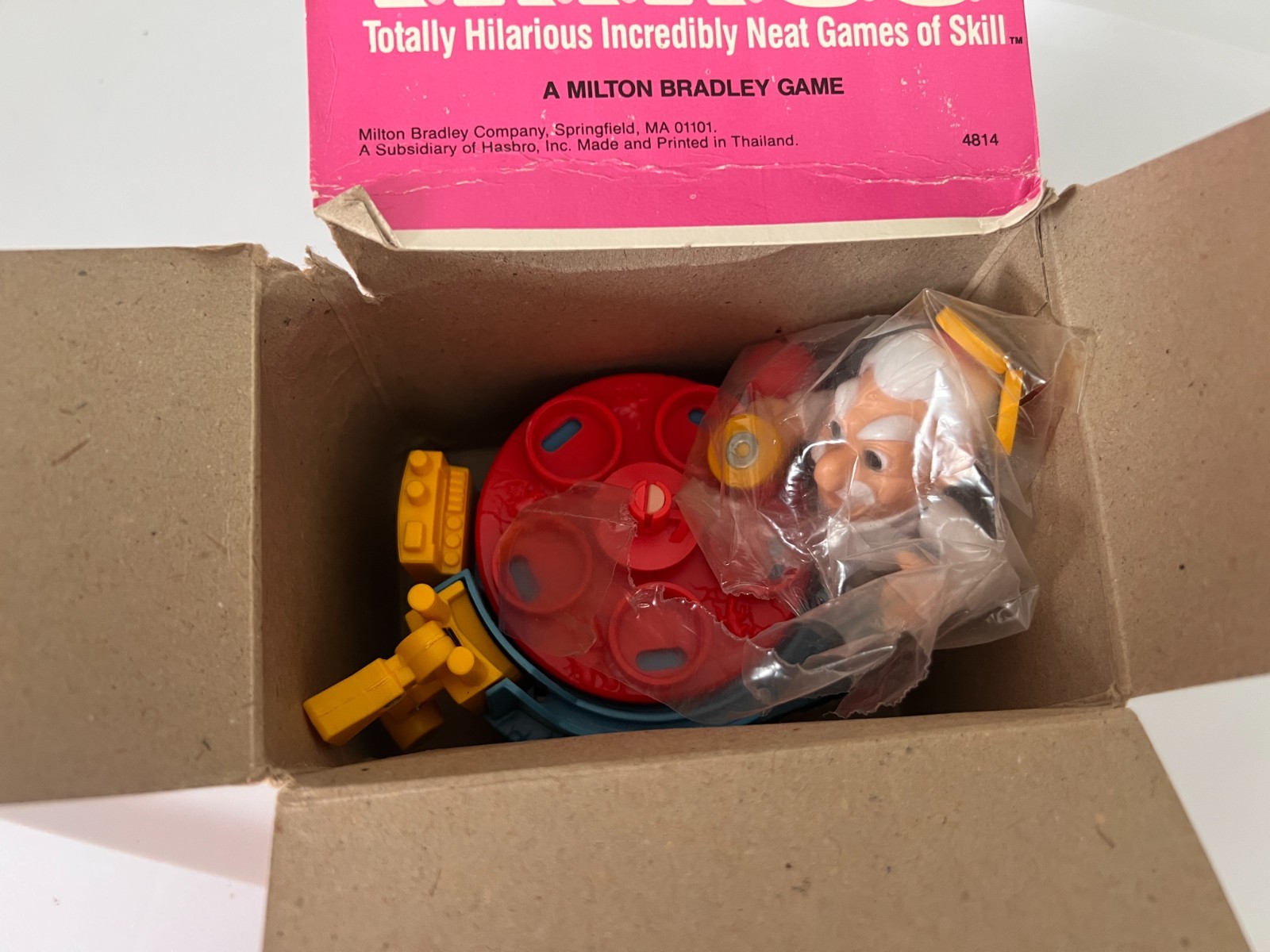 Milton Bradley T.H.I.N.G.S. Dr Wack-O 1987 Vintage Wind up Works Please read