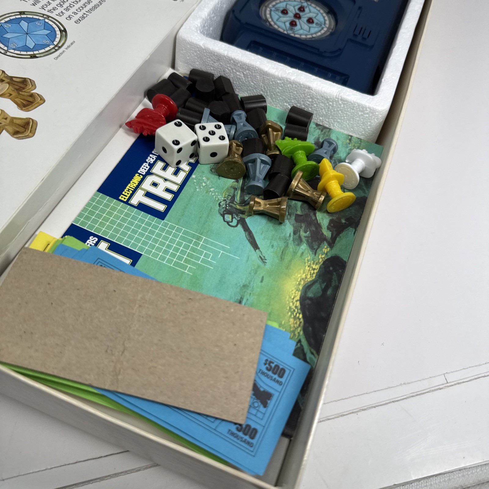 Lost Treasure Deep Sea Diving Game Complete Vintage 1982 Parker Brothers MINT