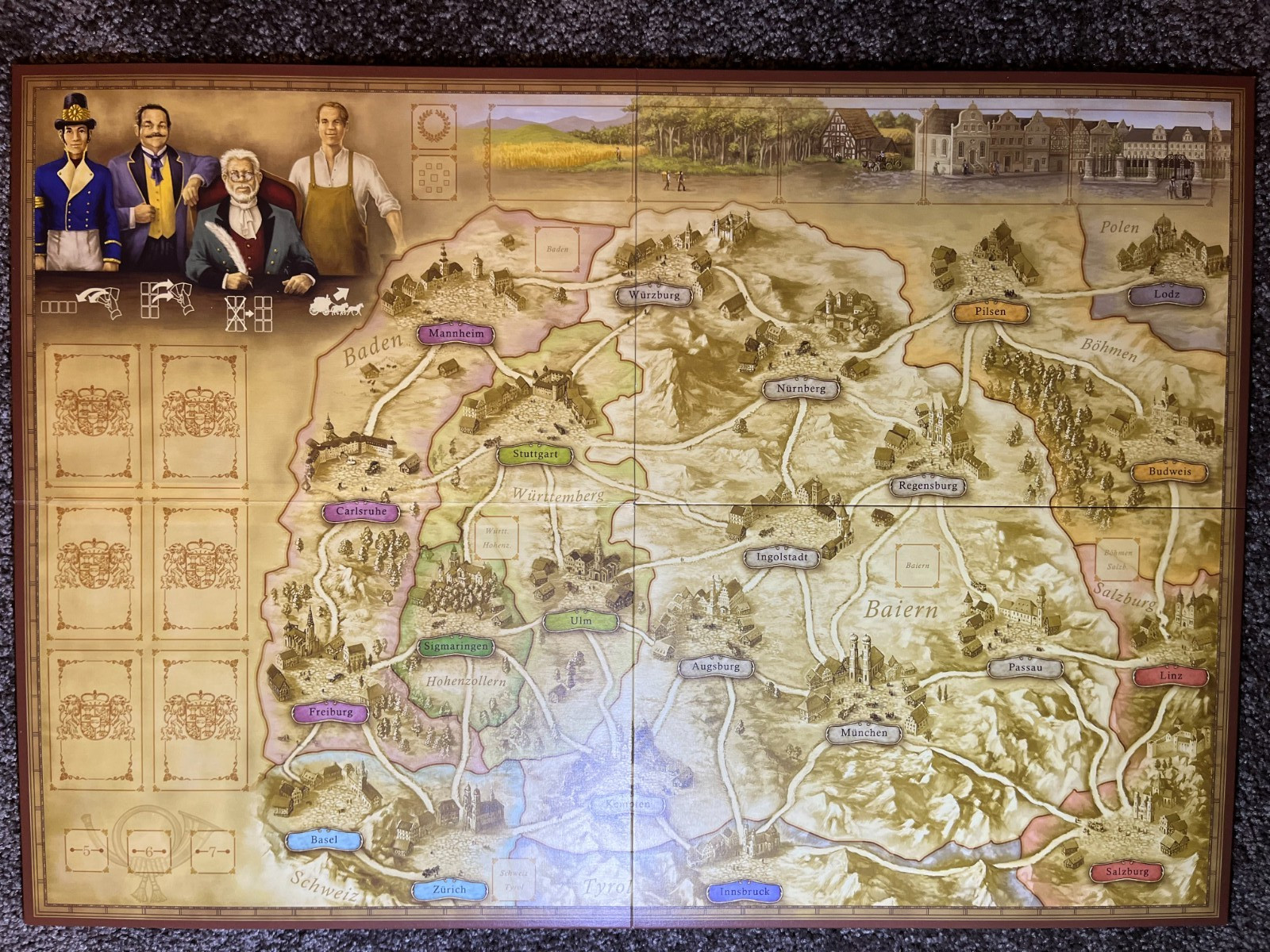 Rio Grande – Thurn and Taxis – Postal Service Game 100% Complete VG++