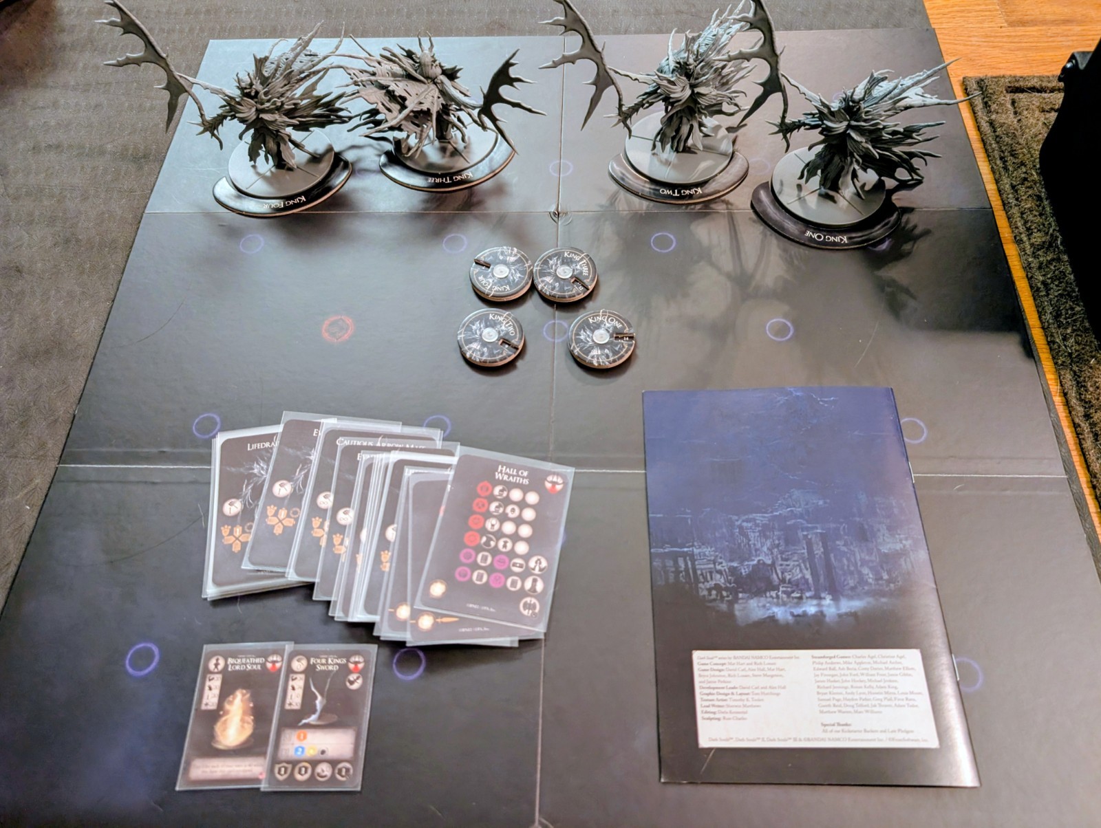 Dark Souls The Board Game Kickstarter Exclusive Four Kings Expansion Sleeved