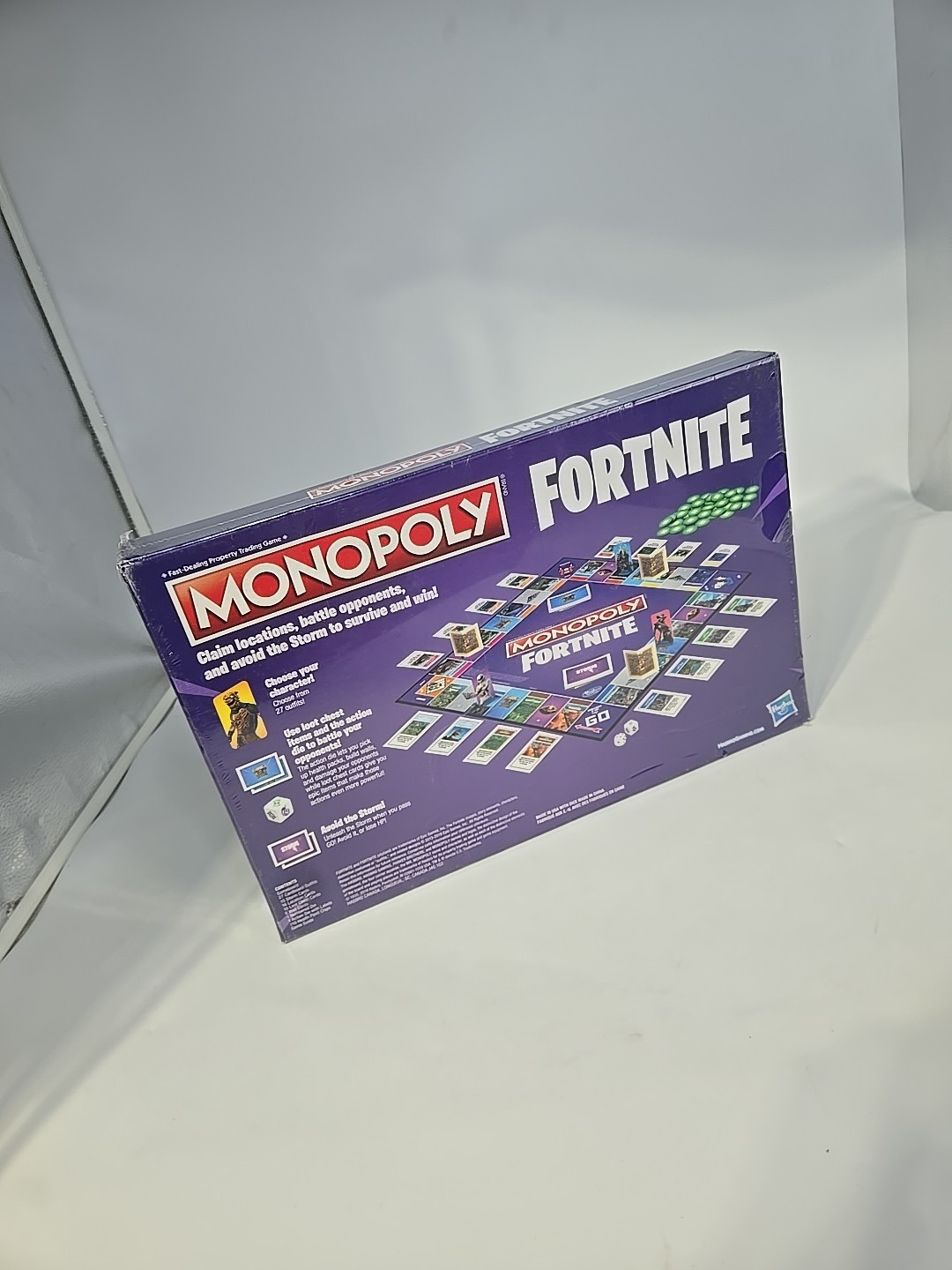 Monopoly Fast Trading Property Game Fortnite Edition Board Games New Sealed