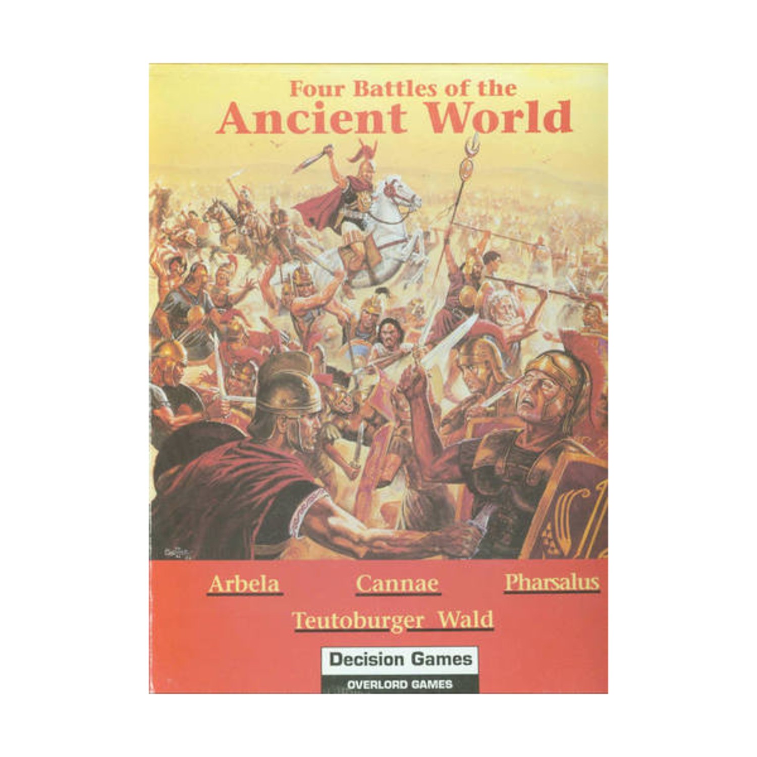 Decision Games Wargame Four Battles of the Ancient World Box VG+/NM