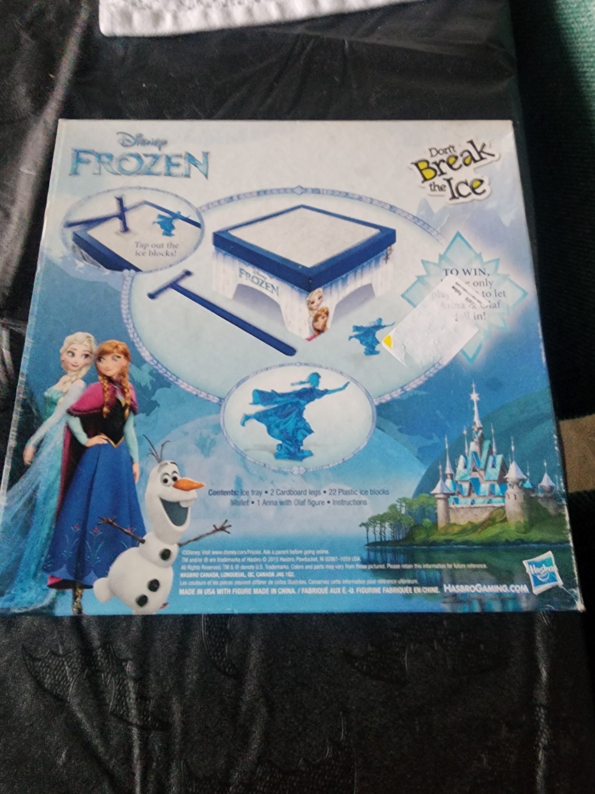 Disney’s Frozen Don’t Break the Ice Board Game – Hasbro 2015 Anna & Olaf Edition