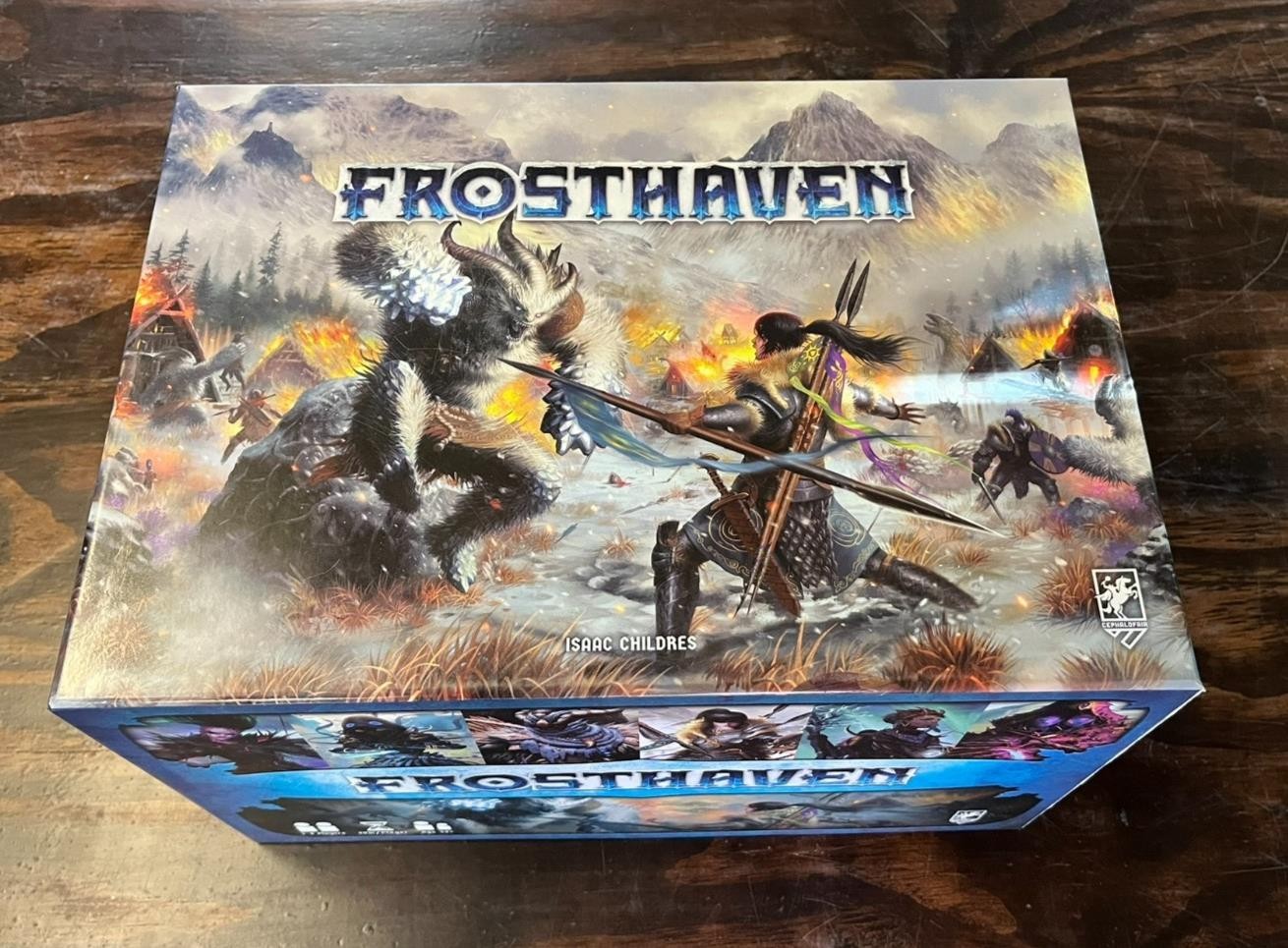 Frosthaven Board Game – Complete and Unpunched