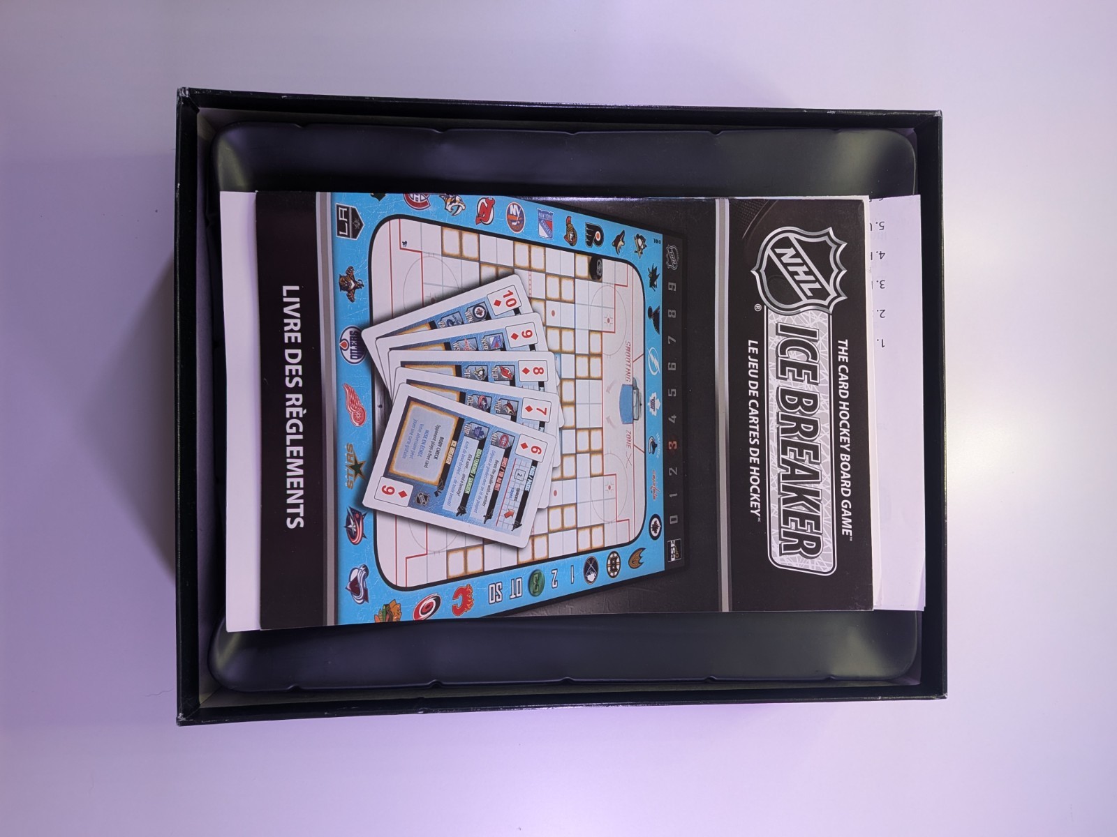 CSE Games NHL Ice Breaker Card Hockey Game Award Winner Complete CIB