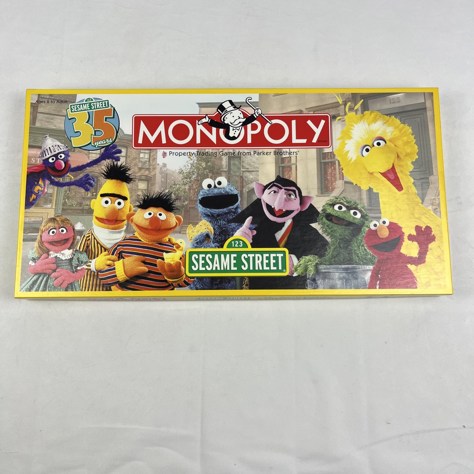 Monopoly Sesame Street 35 Years 2004 Hasbro 100% Complete in packaging
