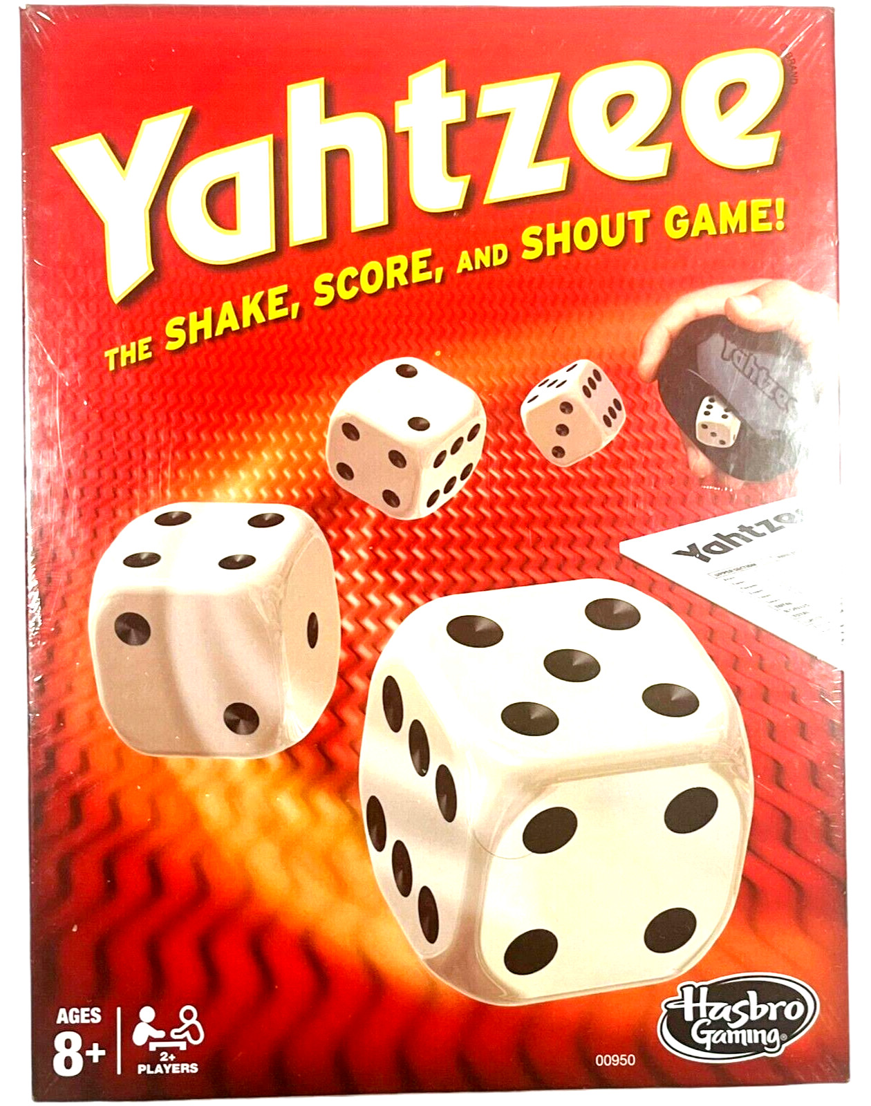 Yahtzee Classic Hasbro Dice Game – Fun for The Whole Family – NEW & Sealed