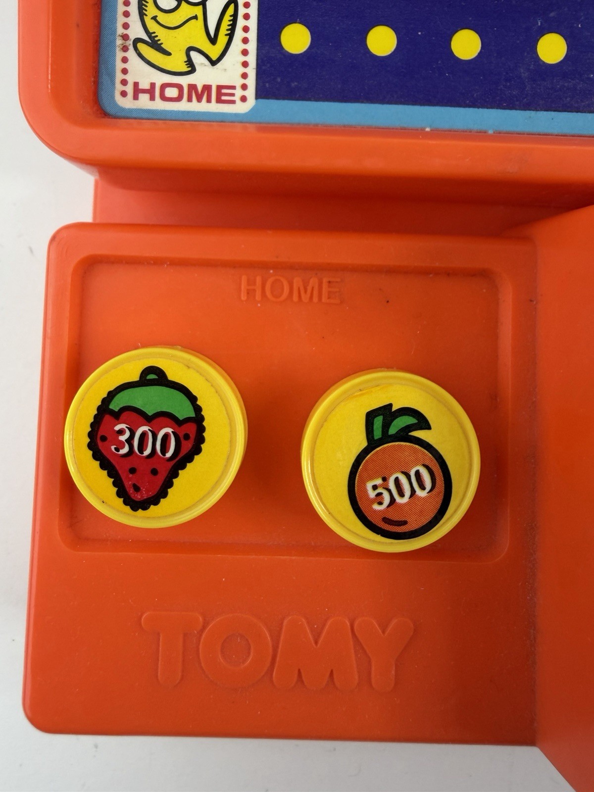 Vintage Pac-Man Magnetic Maze Game Tomy 1982 No. 7021 Incomplete w/Original Box