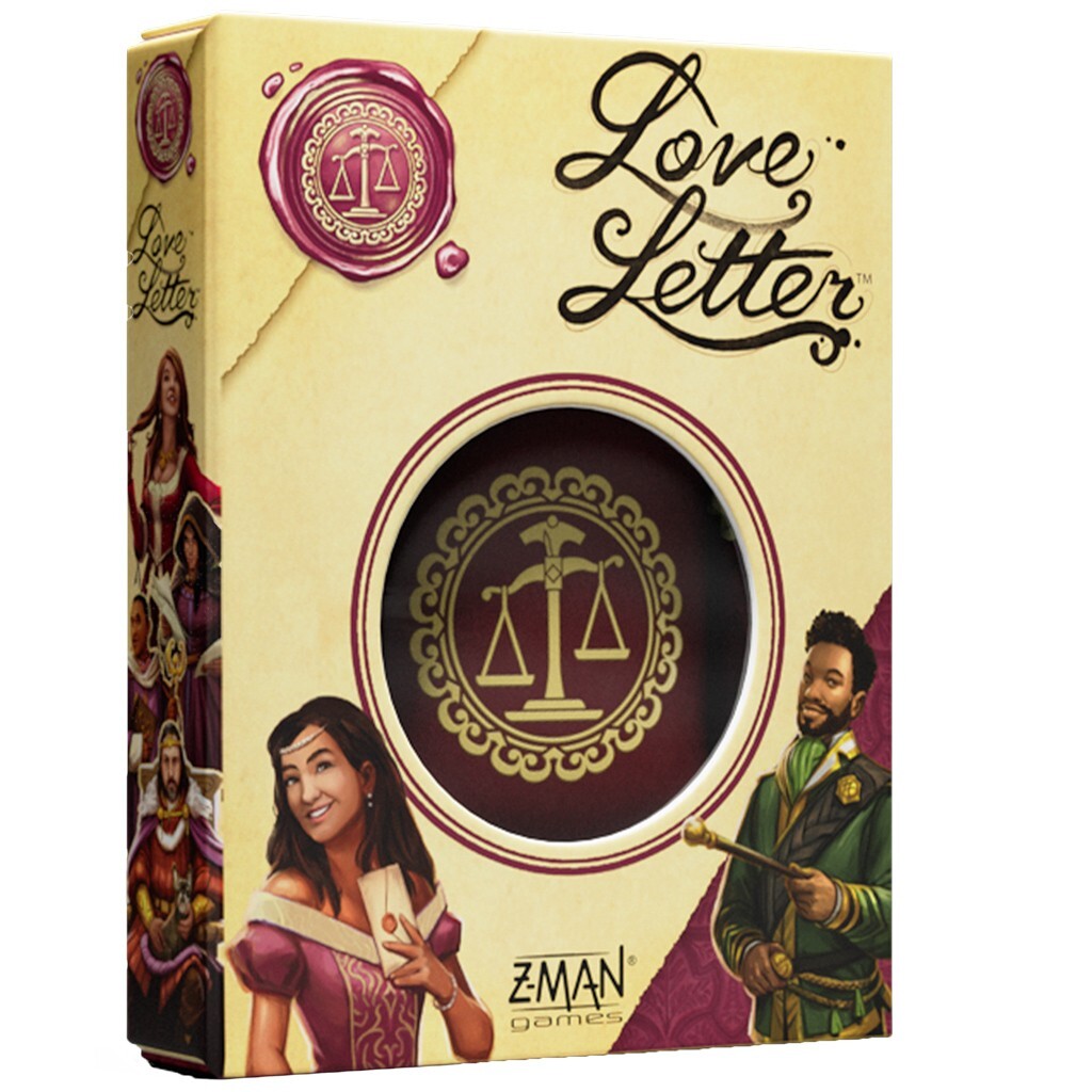 Love Letter Classic Eco Box Card Game w/ Bag Z-Man Games Family Fast Quick