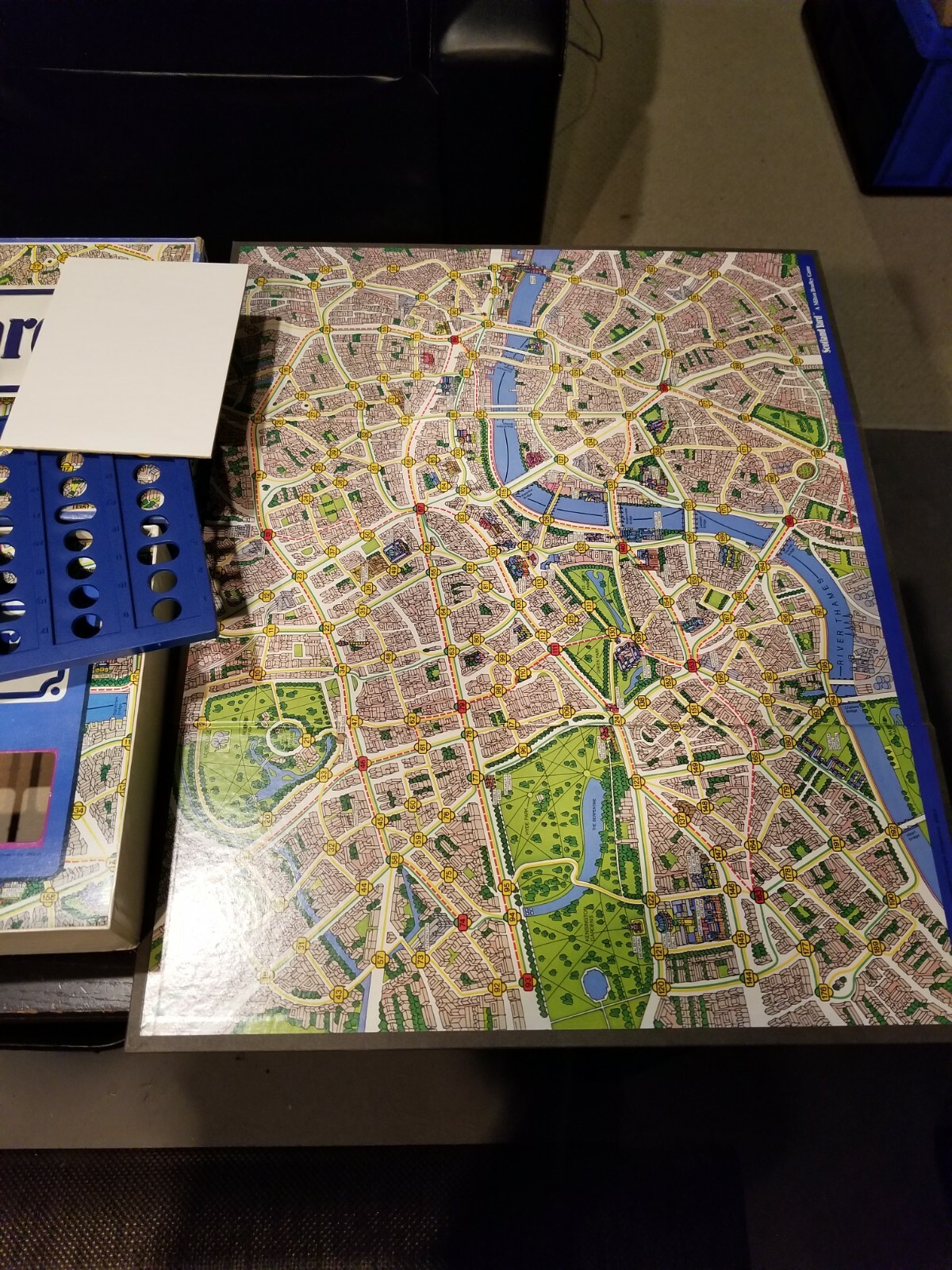 Vintage Scotland Yard Detective Game Award Winning Capture Mr. X no. 4500
