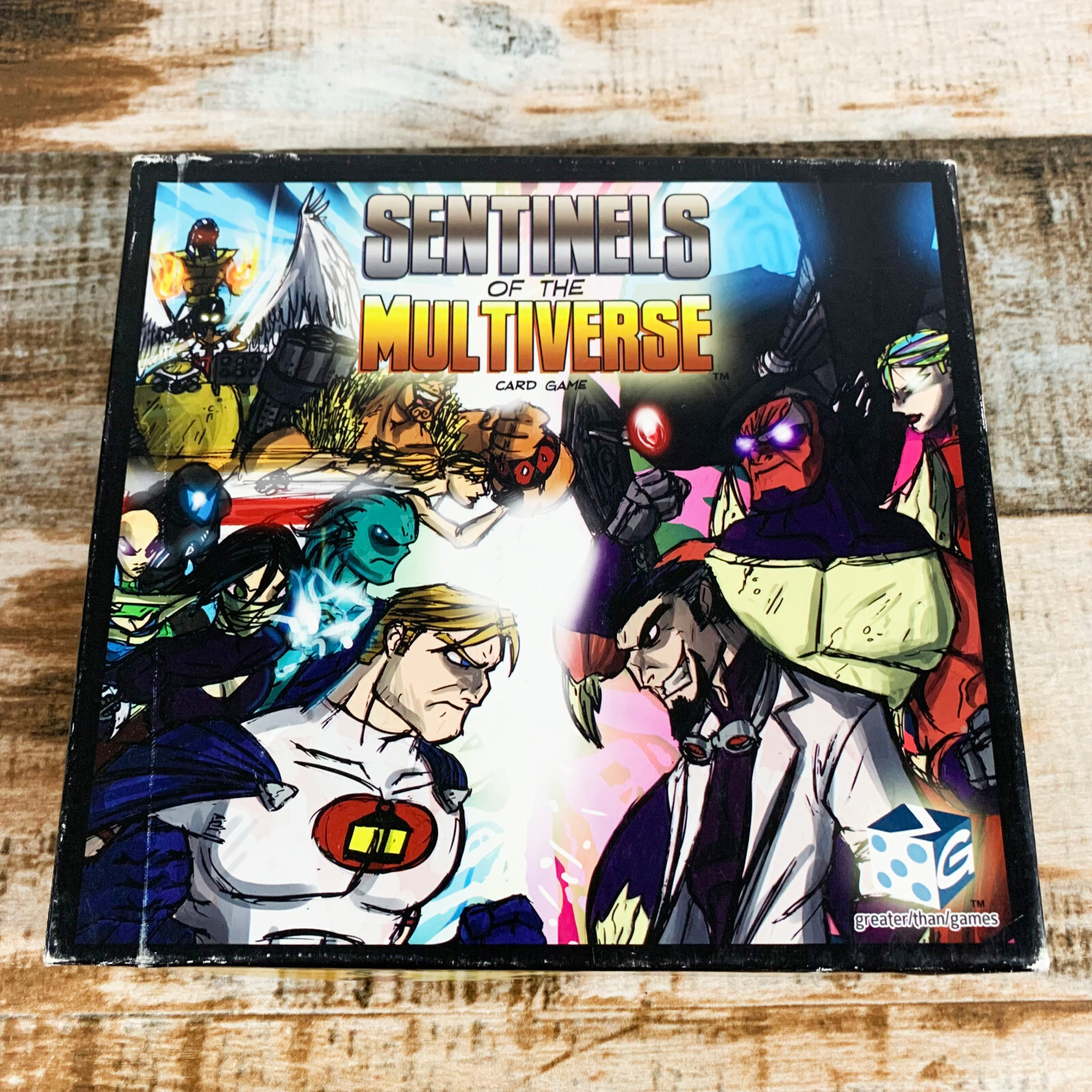 Sentinels of The Multiverse Card Game – Missing 1 Card – 2001 Greater Than Games