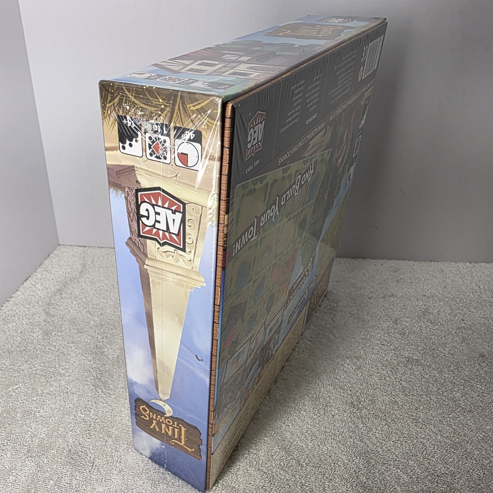 AEG Tiny Towns Board game by Peter Mcpherson NEW SEALED Ages 14+ 2019