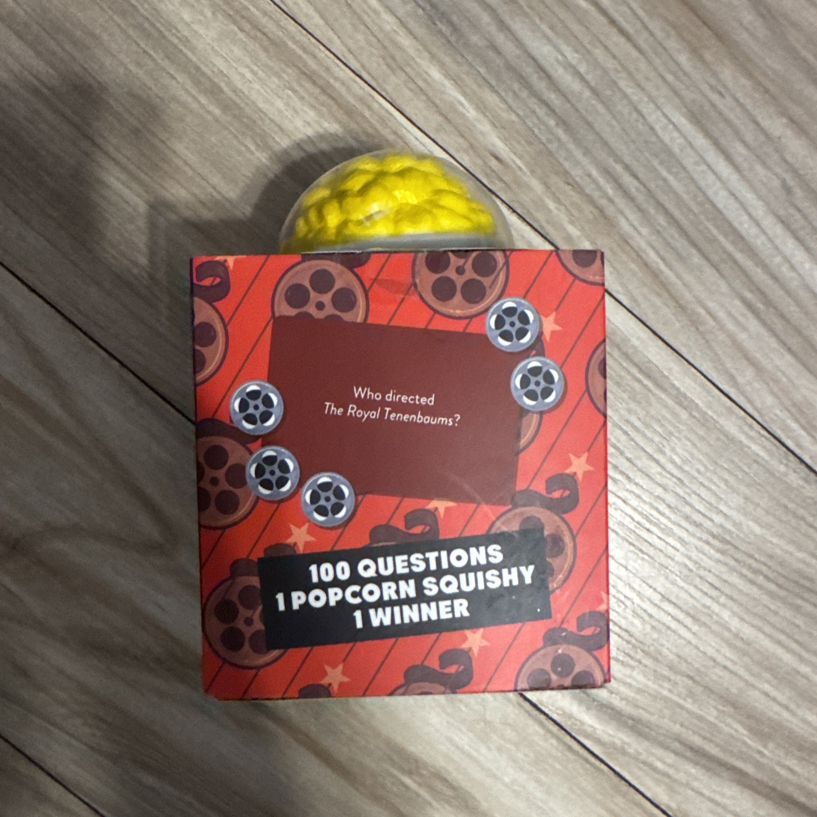 Know It To Throw It Movie Trivia Game Party Set – Popcorn Squishy & Trivia Cards