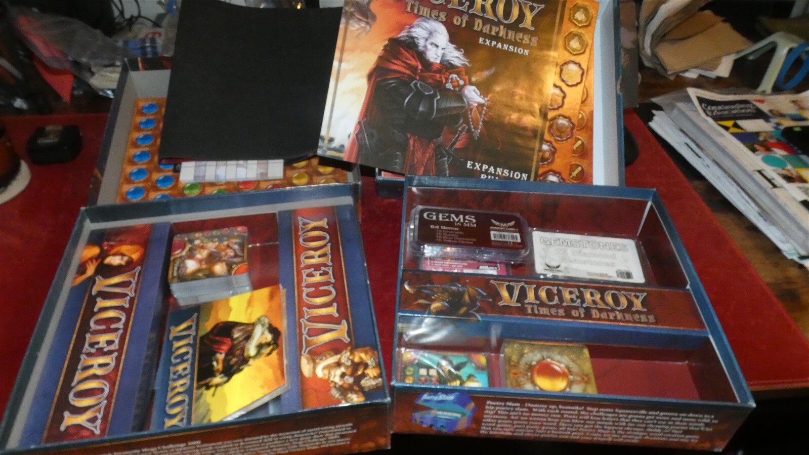 Mayday: Viceroy plus Times of Darkness Expansion and Playmat: Unpunched