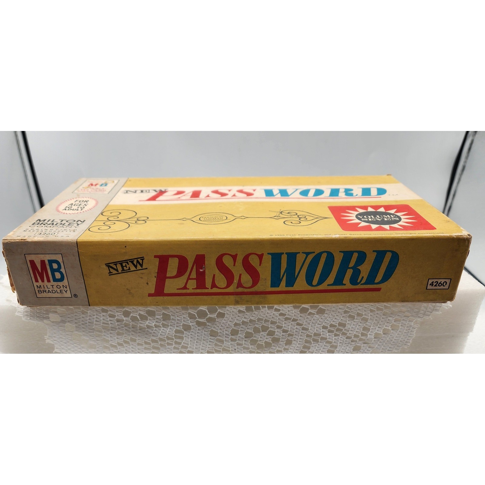 Milton Bradley New Password Volume Seven Board Game 4260 Vintage Family Fun