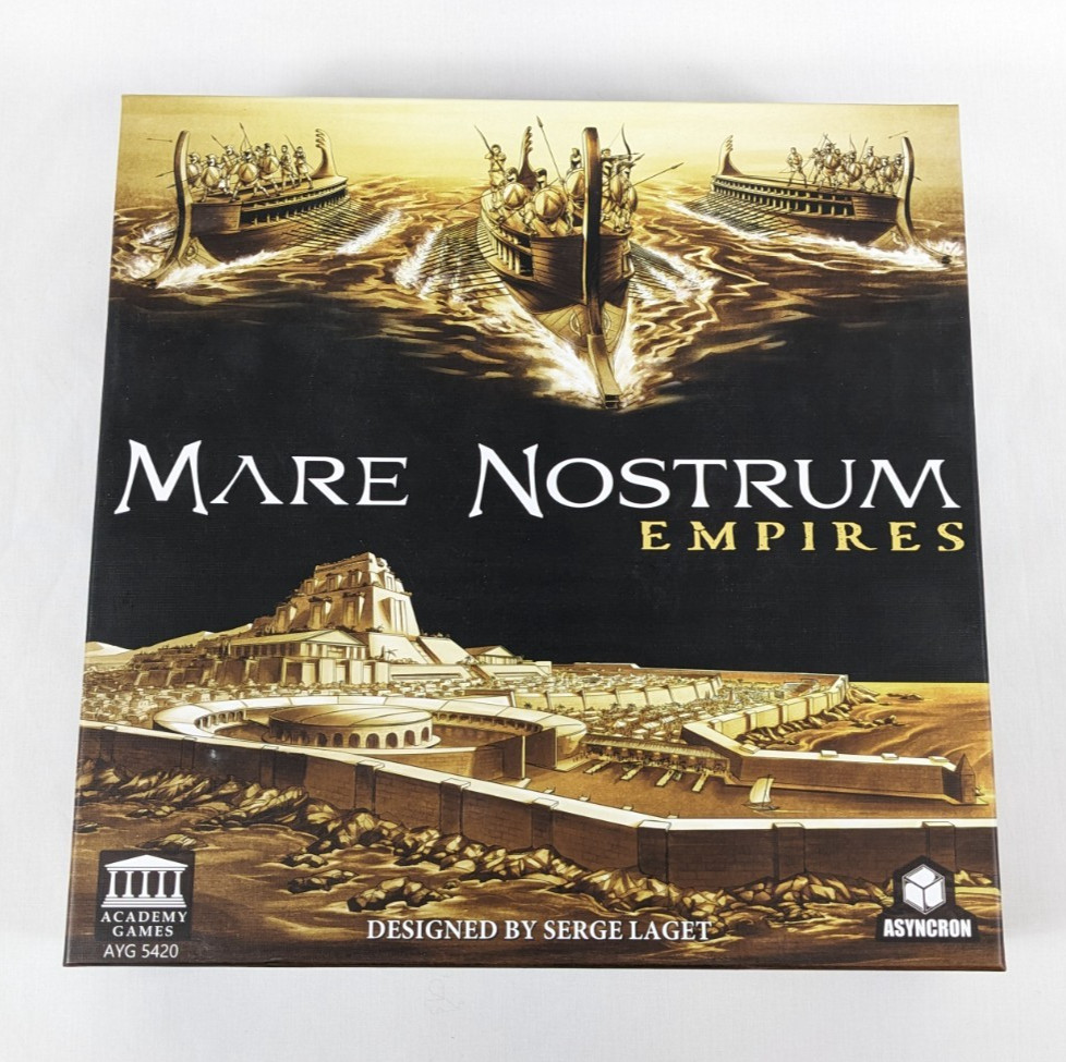 MARE NOSTRUM EMPIRES Board Game Used 100% COMPLETE Academy Games