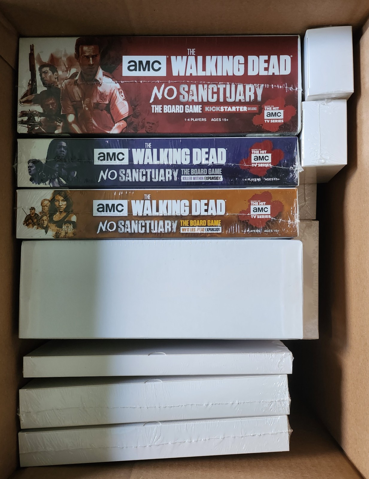 The Walking Dead No Sanctuary with All Expansions and Extras – Kickstarter NEW