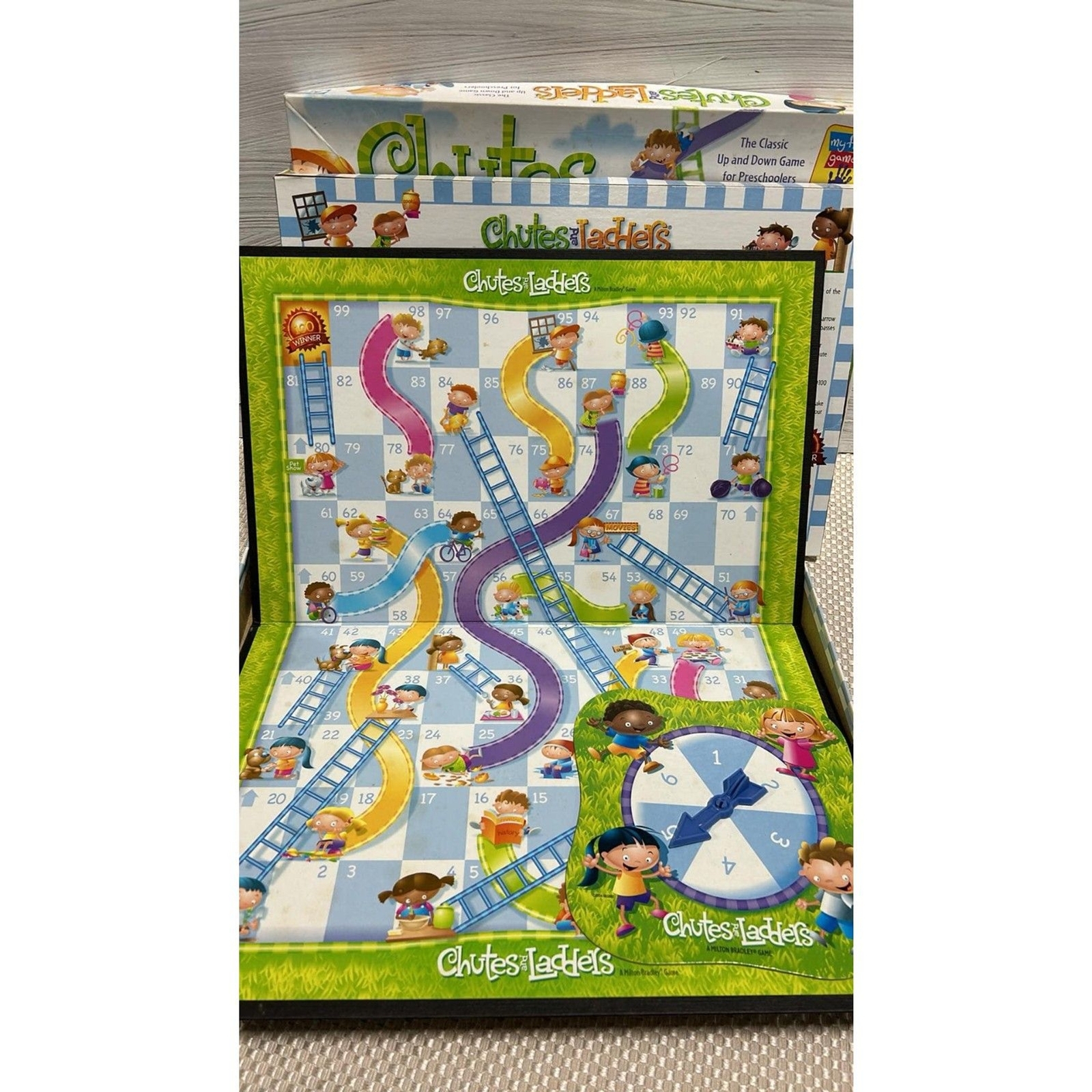 Chutes and Ladders Board Game Age 3-7 years Kids Game