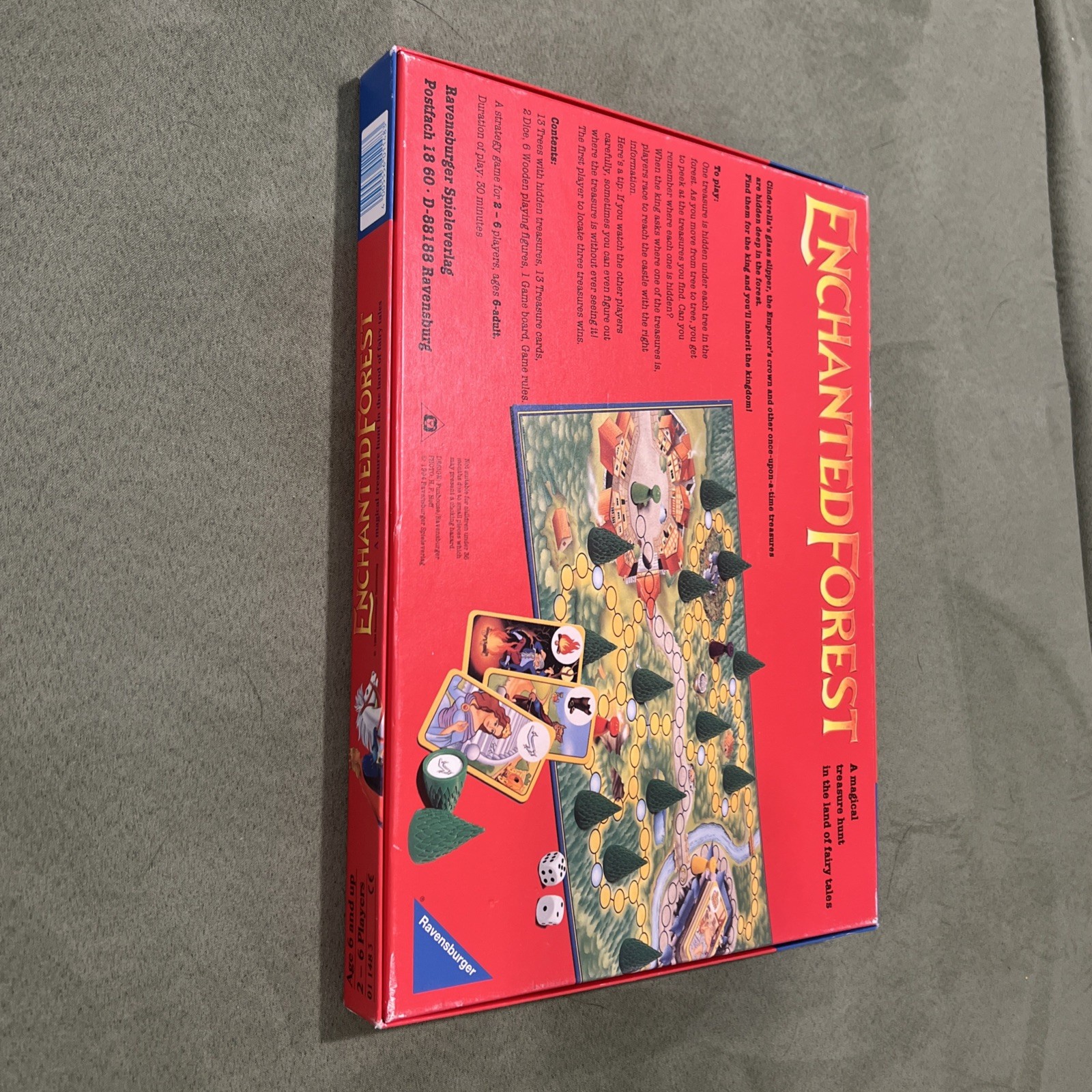 Enchanted Forest Board Game Ravensburger 1994 Vintage Complete Excellent Cond.