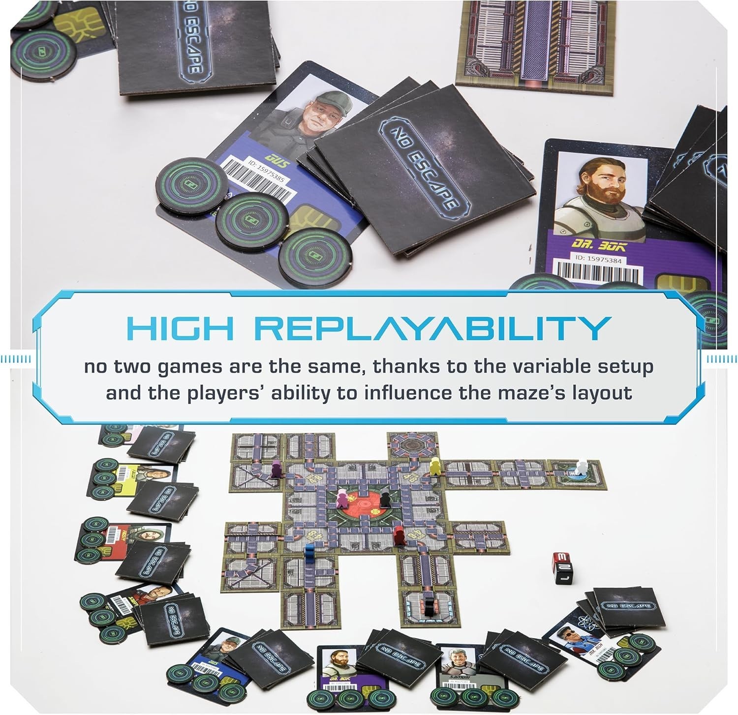 Engaging Space Station Board Game – Strategic Escape