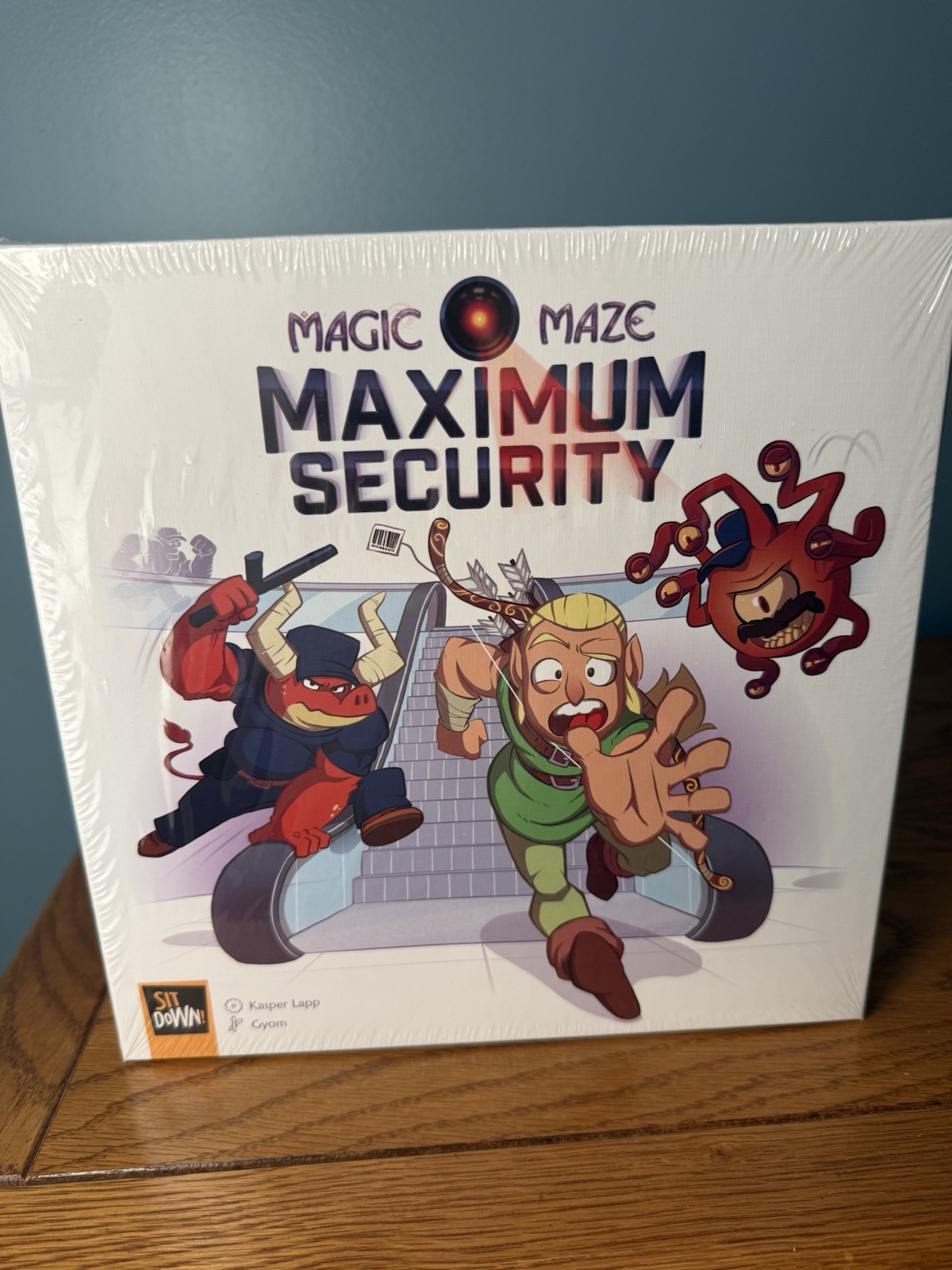 Magic Maze Maximum Security Expansion Set NEW Sealed Sit Down! Games 2021