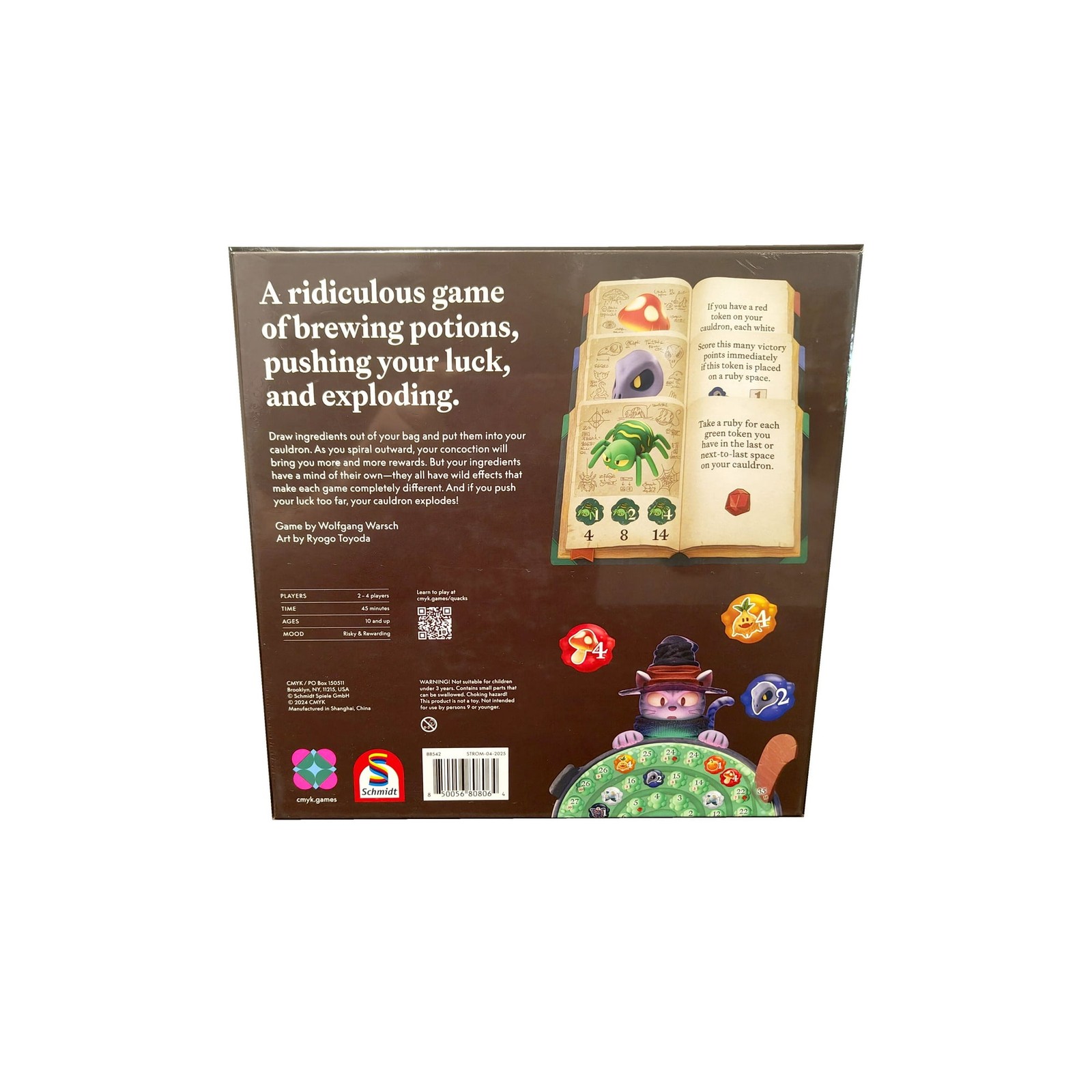 Quacks – Asmodee Games Board Game – New Edition – New, Sealed – Ships Fast