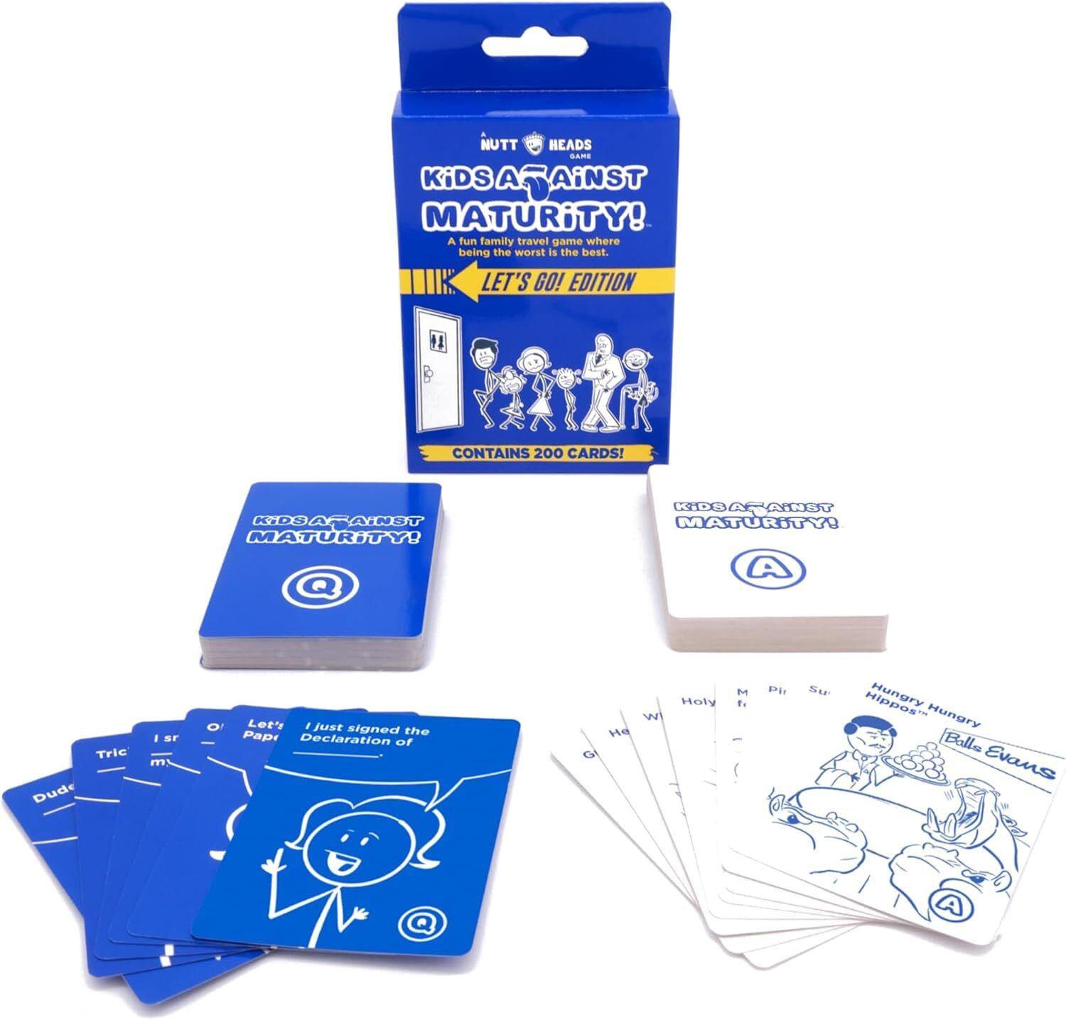 Kids Against Maturity Hilarious Family Tabletop Game for All Ages 600 Cards