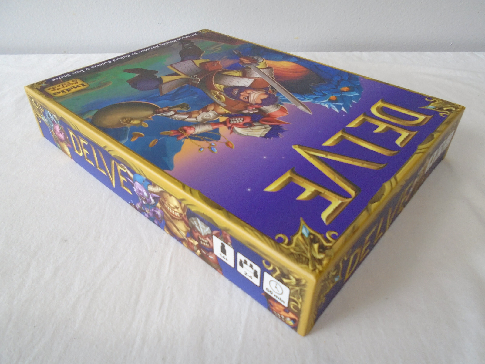 Delve Board Game [ Indie Boards & Cards 2017 ] [ 100% EXCELLENT COMPLETE ]