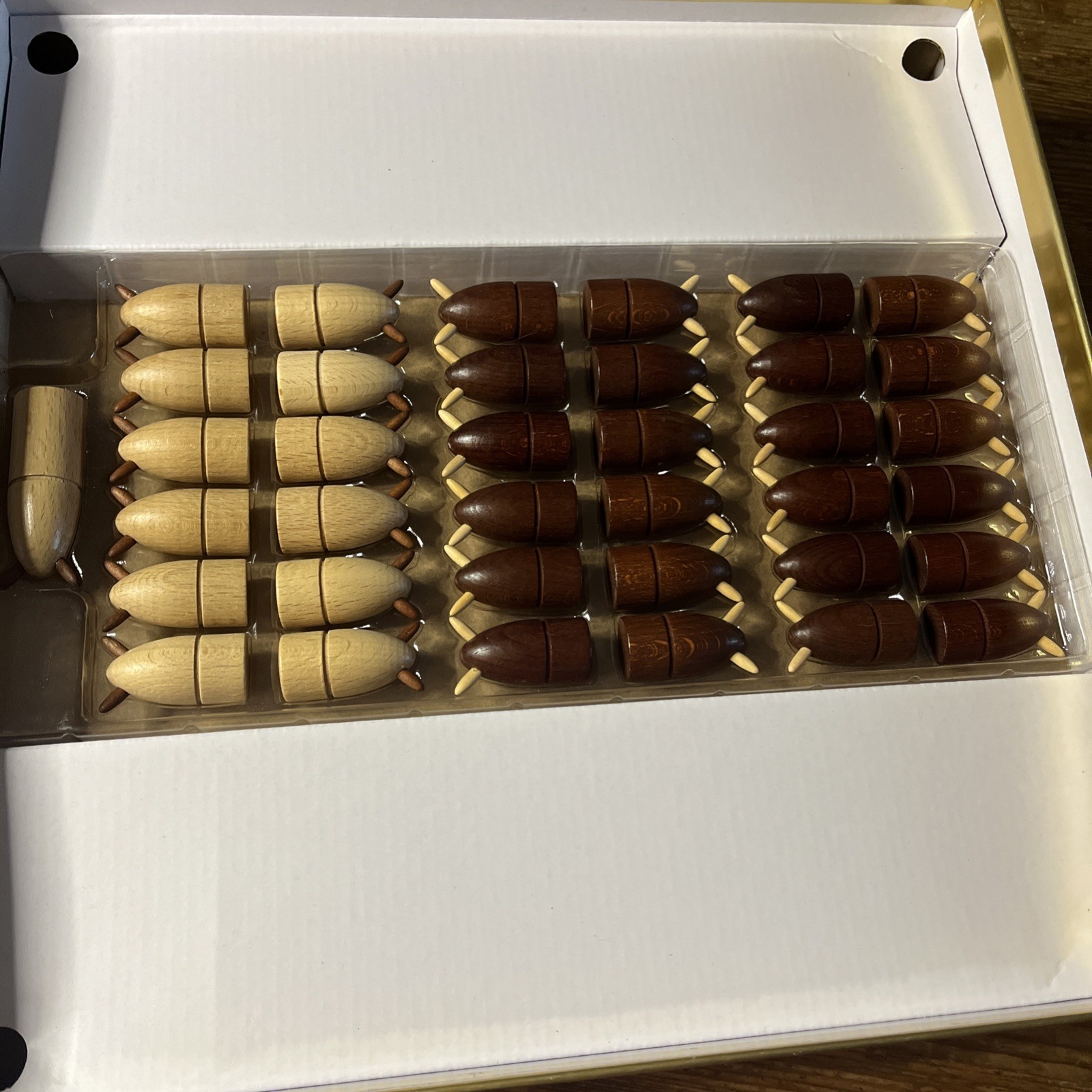 HNEFATAFL Viking Chess Game Wooden Board Marbles Brain Workshop