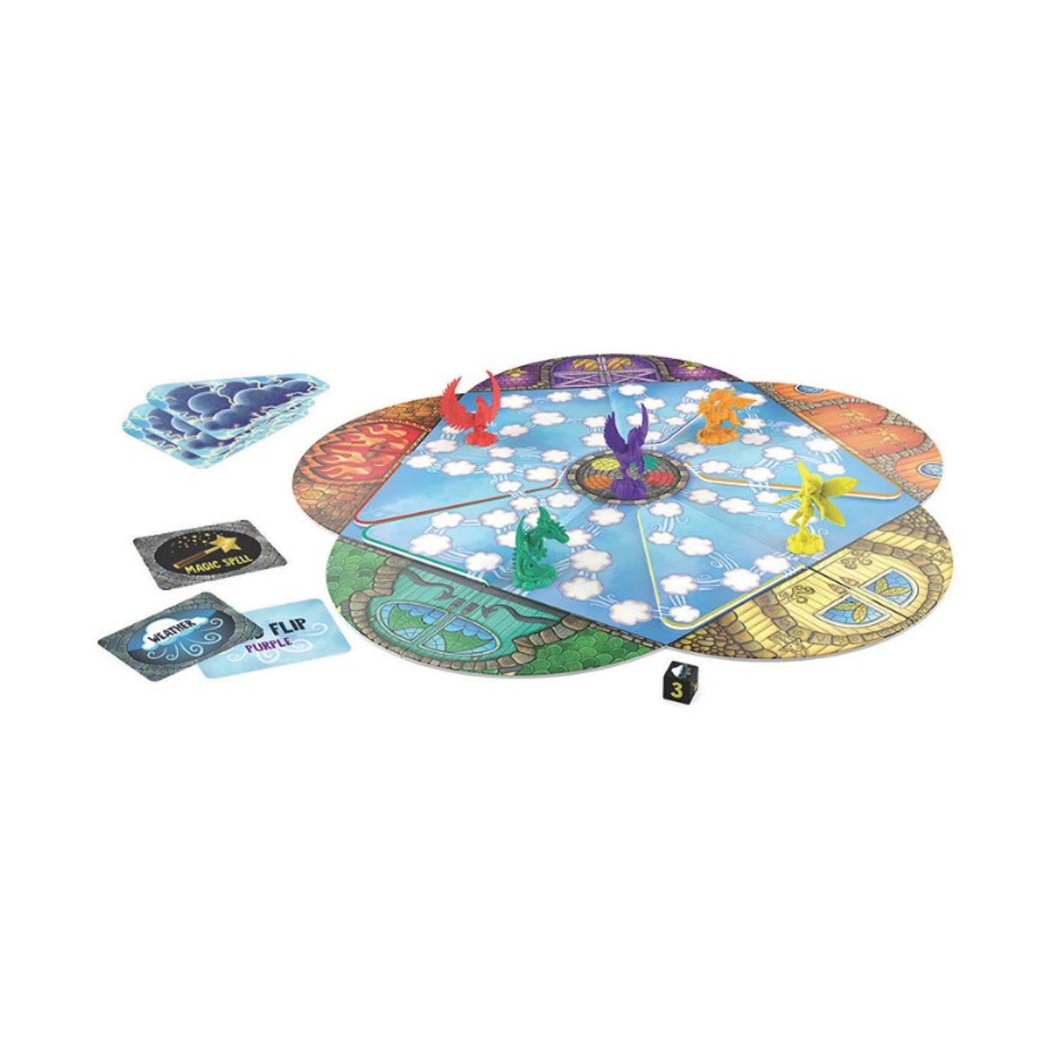 Peaceable Kingdom Boardgame Sky Magic Box VG/NM
