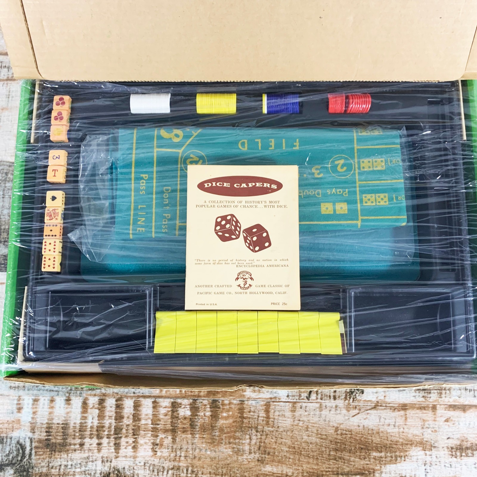 Vintage DICE CAPERS Board Game – Pleasantime Games