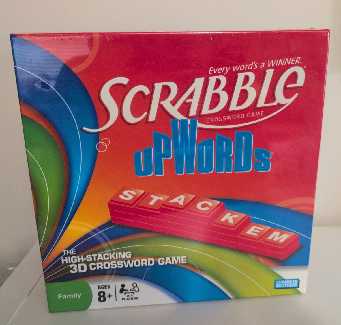 Scrabble Upwords 3D Crossword Game 2008 Brand New Factory Sealed