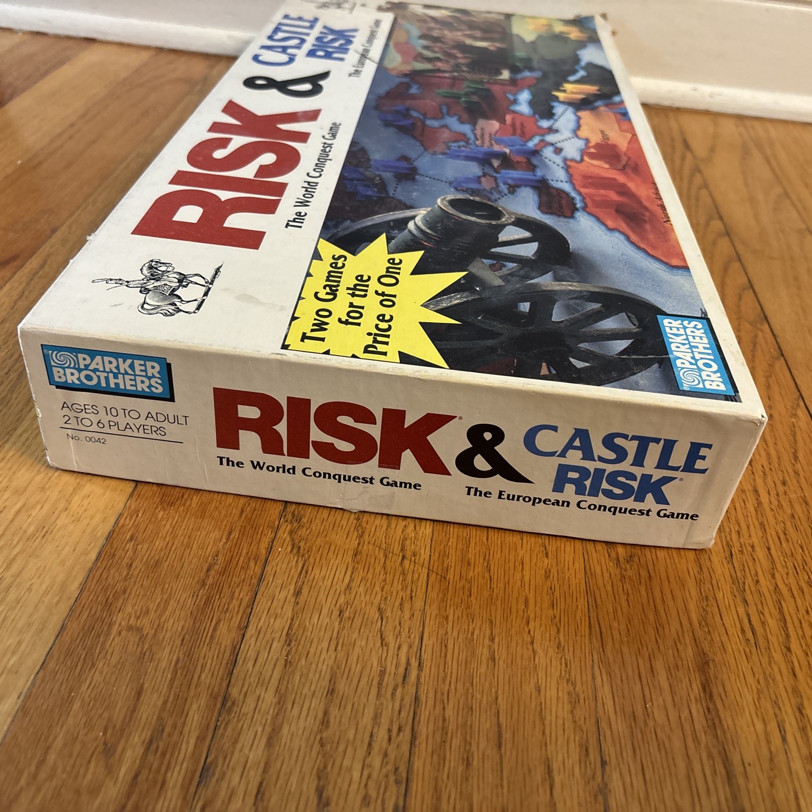 1990 Risk and Castle Risk Board Game Vintage Parker Brothers -great Condition!!