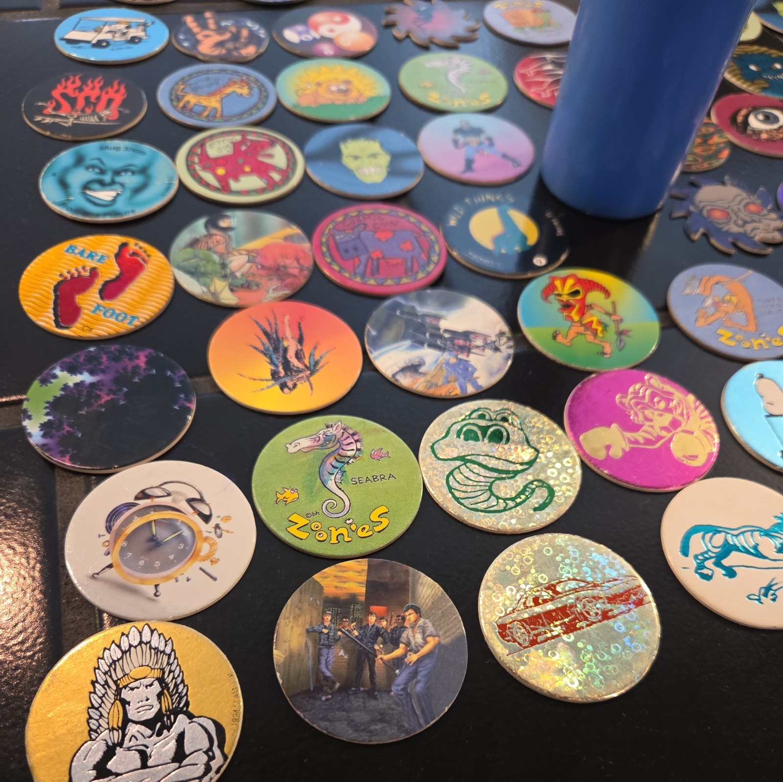 Collectible Pogs Game Lot Children’s Game, 2 Players / 1 POG tube
