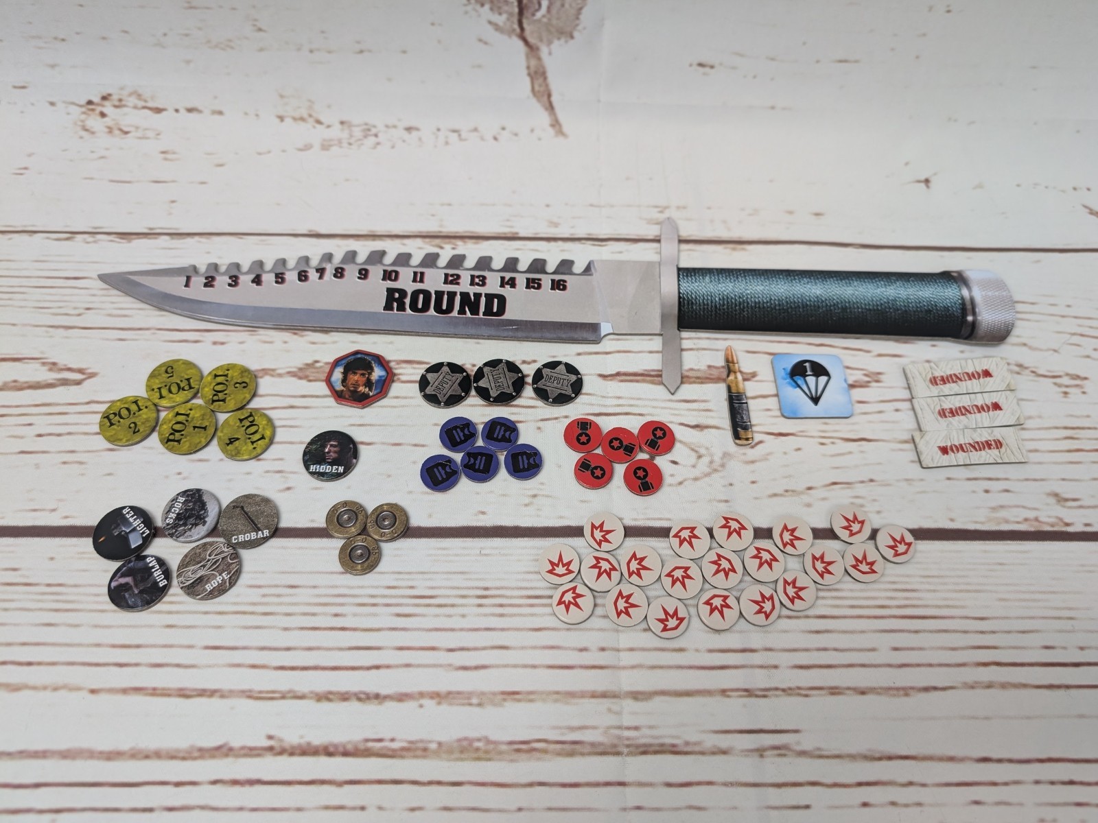 Rambo The Board Game Trilogy Collection Bundle Complete Everything Epic