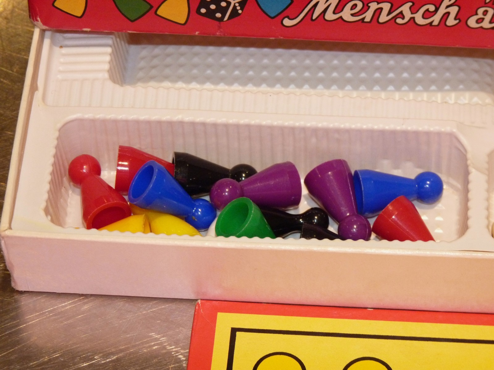 Vintage German Board Game “Mensch, ärgere Dich nicht!” Sorry Parcheesi