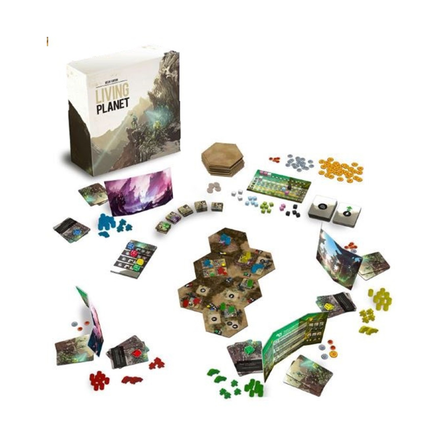 Ludically Boardgame Living Planet Box VG+/NM