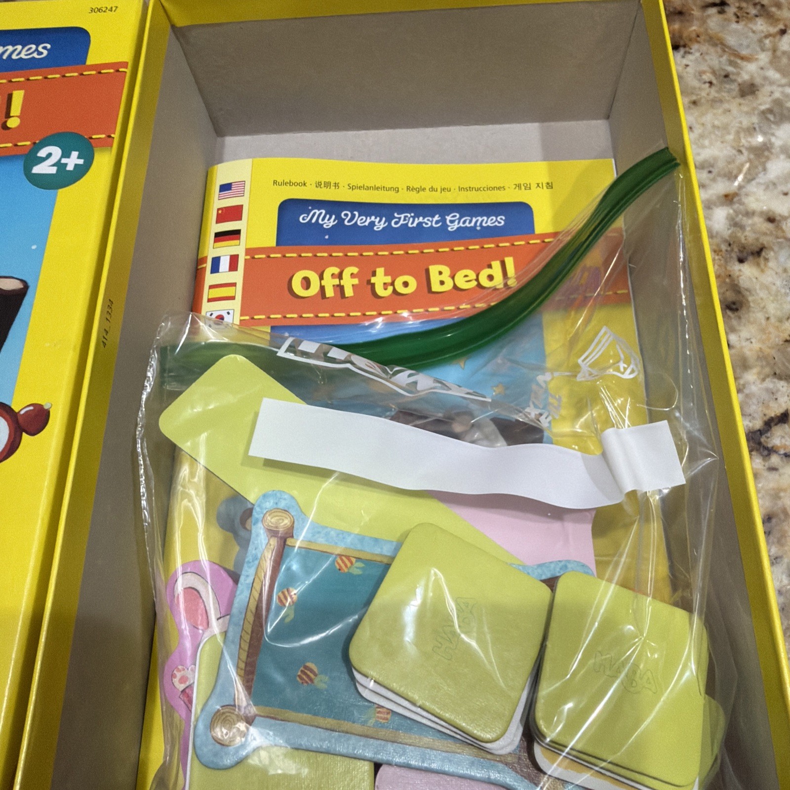 HABA MY VERY FIRST GAMES OFF TO BED GAME 100% COMPLETE MADE IN GERMANY FREE SHIP