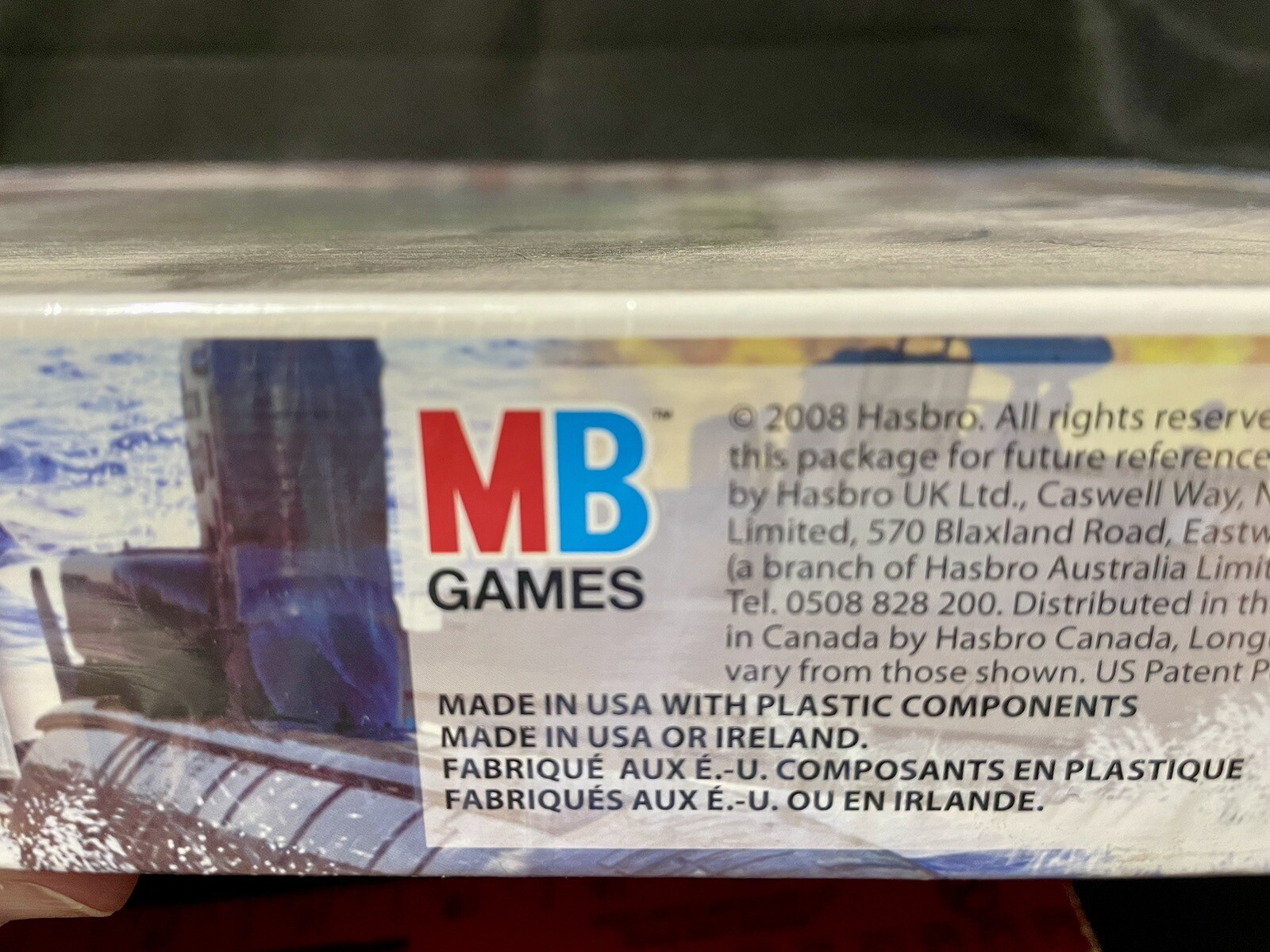 Battleship The Tactical Combat Game Hasbro 2008 New & Factory Sealed