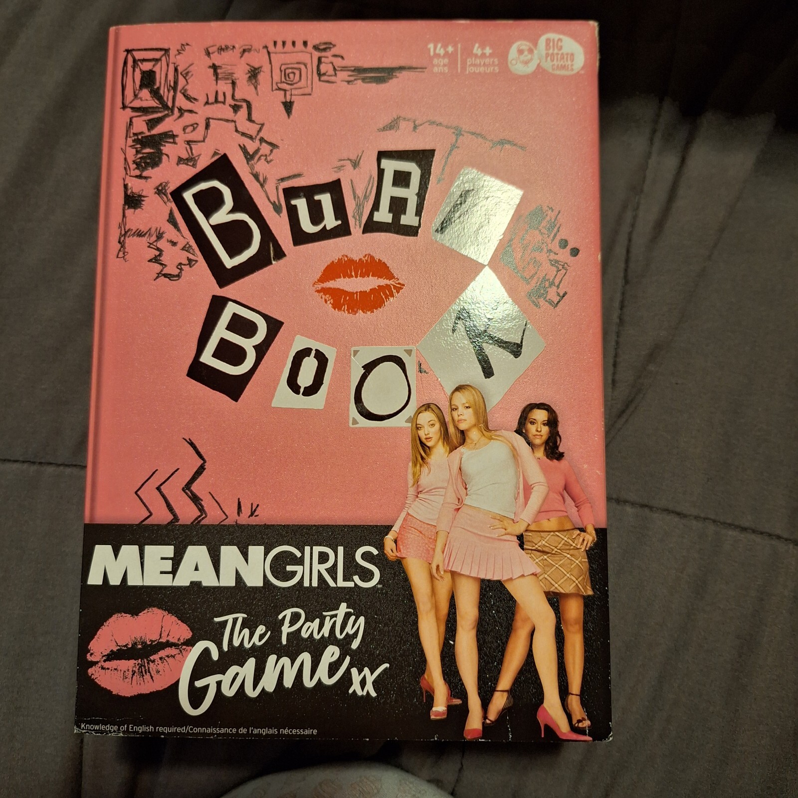 MEAN GIRLS Burn Book The Party Game Board Game By Big Potato Games Truth Bombs