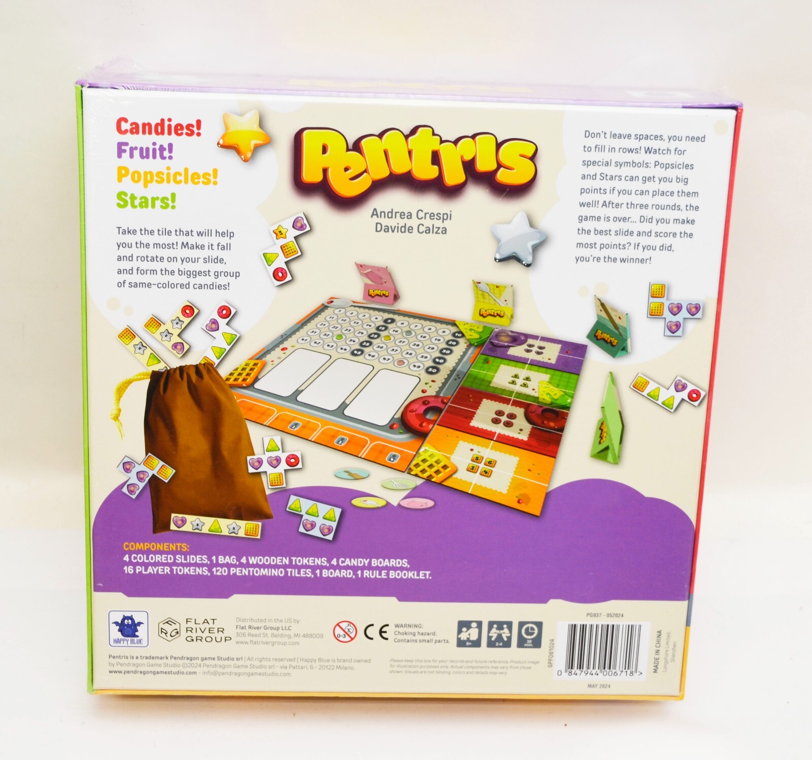 PENTRIS – Abstract Strategy Board Game,Ages 8+ Pendragon Game Studio: