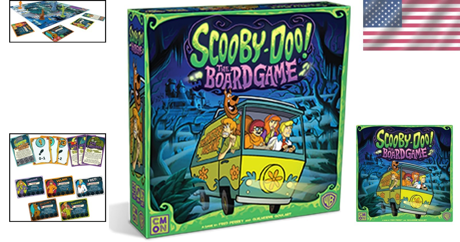 Join the Mystery! Scooby-Doo Cooperative Game for Ages 10+, Quick 30-Minute Play