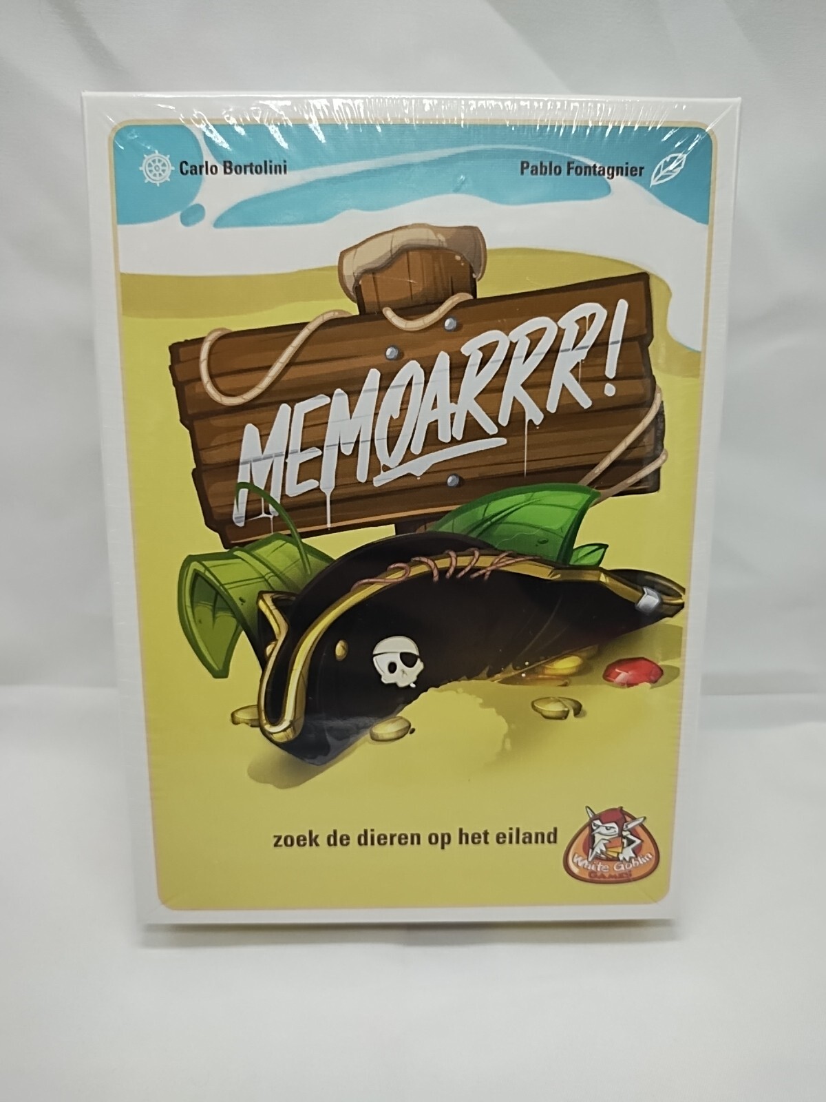 *Dutch Edition* White Goblin Games Memoarrr! Board Game Sealed