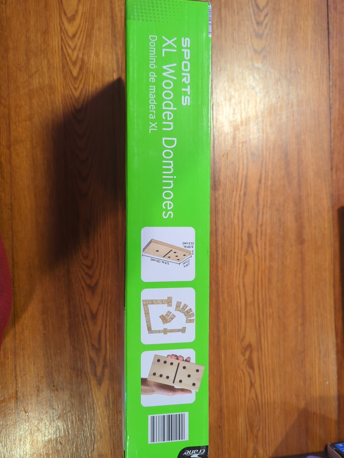 Crane XL Wooden Dominoes with Bonus Carry Bag – Brand New!!