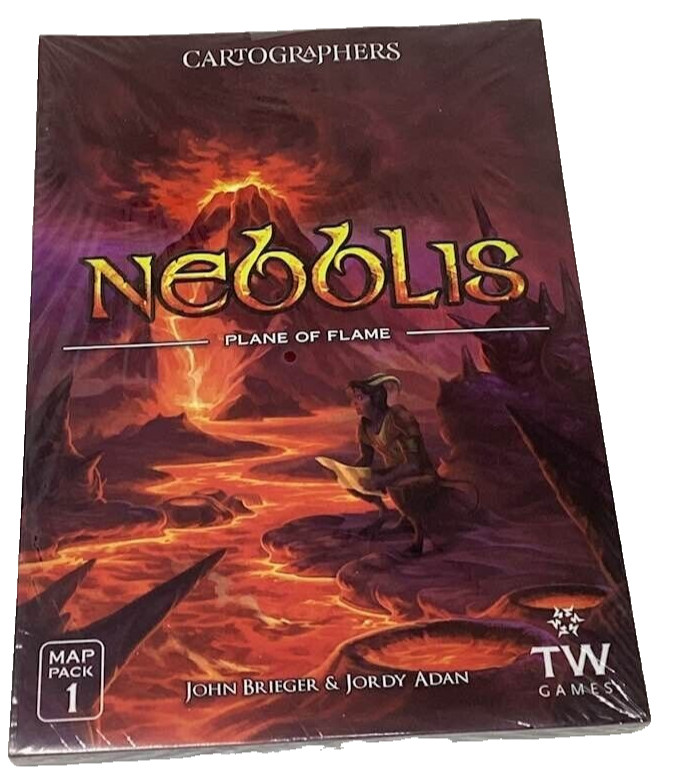 Nebblis Plane of Flame Cartographers Map Pack 1 Brieger Adan Factory Sealed NEW