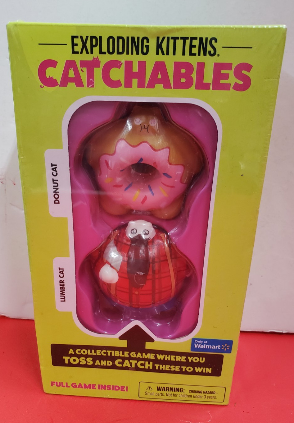 Asmodee Exploding Kittens: Catchables W/ Donut and Lumber Cat Full Game 2- Pack