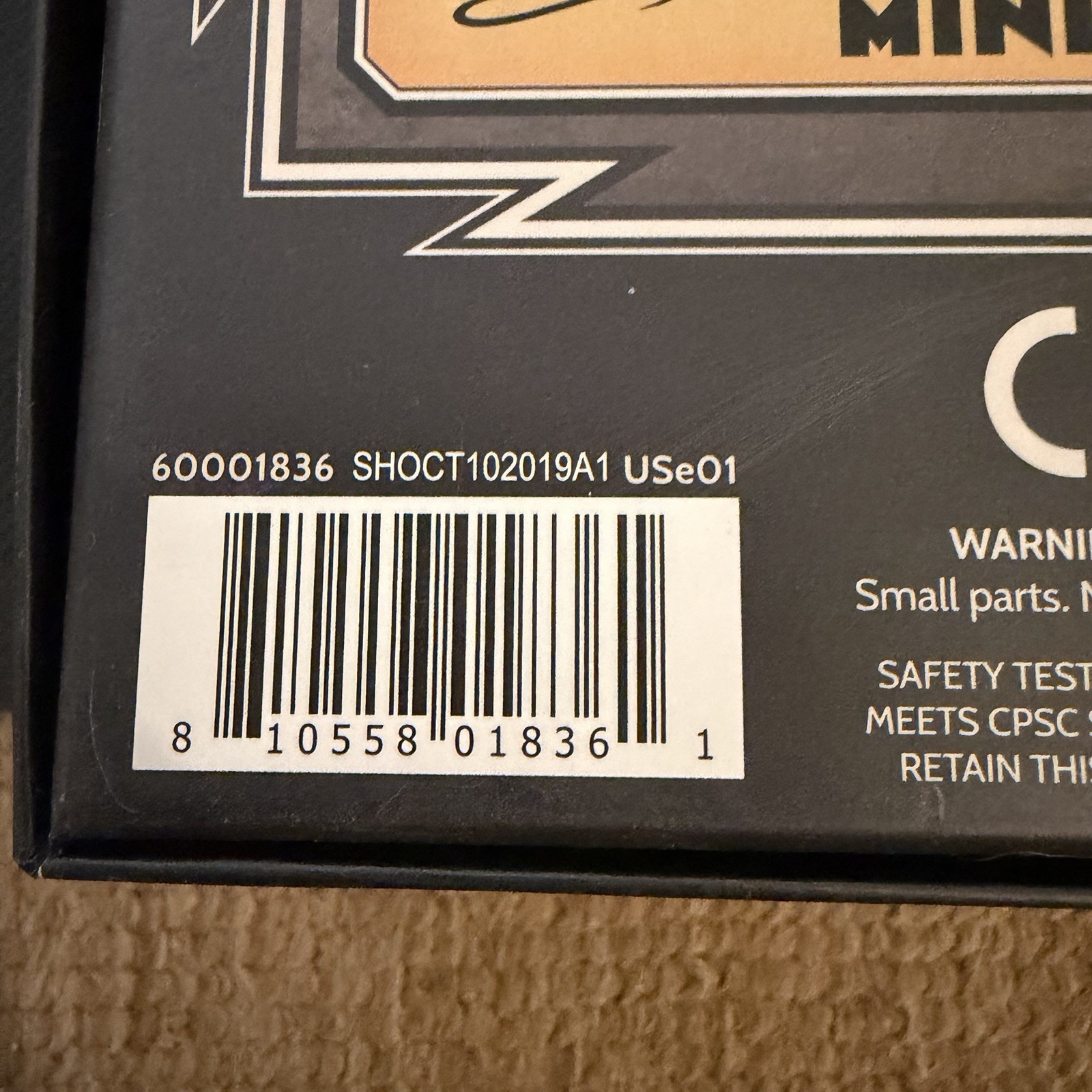 Horrified: Universal Studios Monsters Board Game – Box Tear See Photos