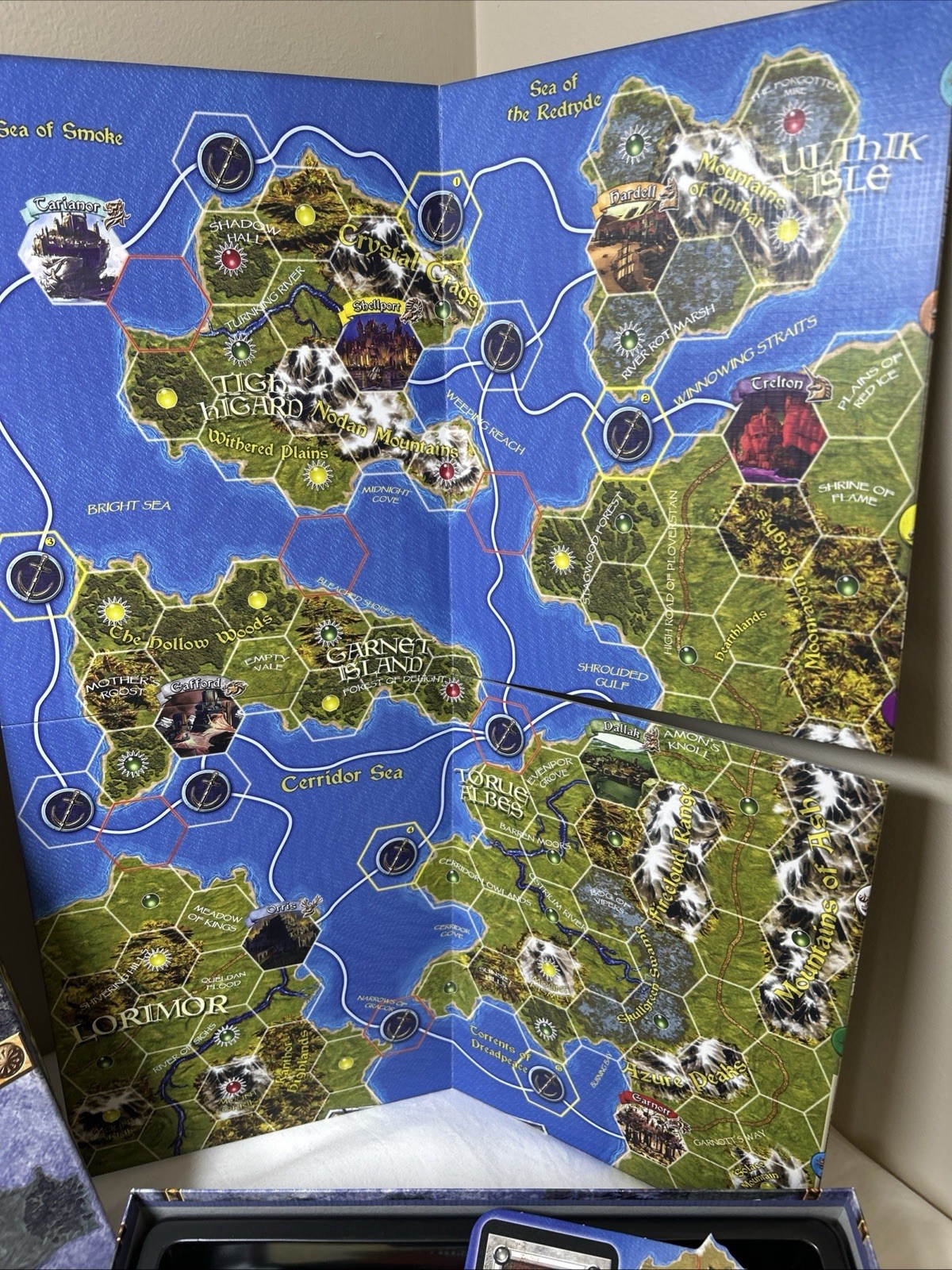 Runebound 2nd Edition: Island of Dread Expansion Fantasy Adventure Board Game