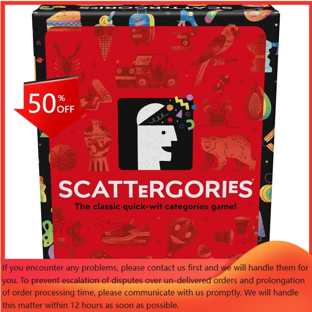 Scattergories Game