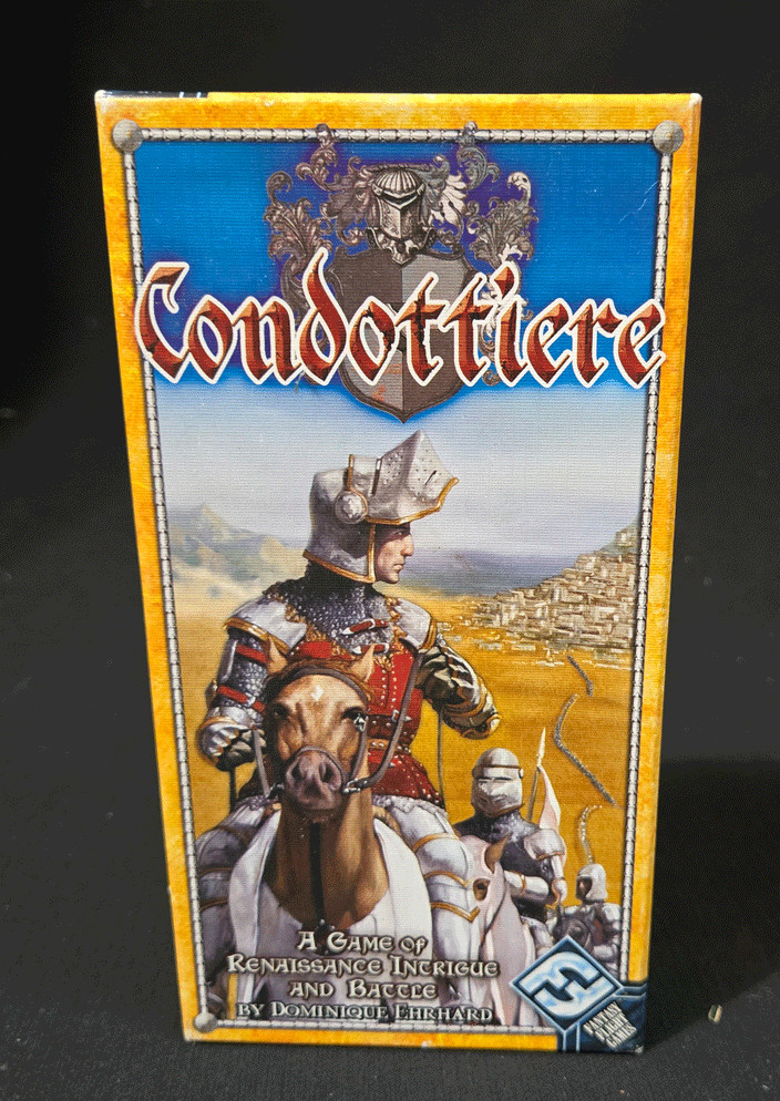 Fantasy Flight Games Condottiere Third Edition Strategy Board Game Complete